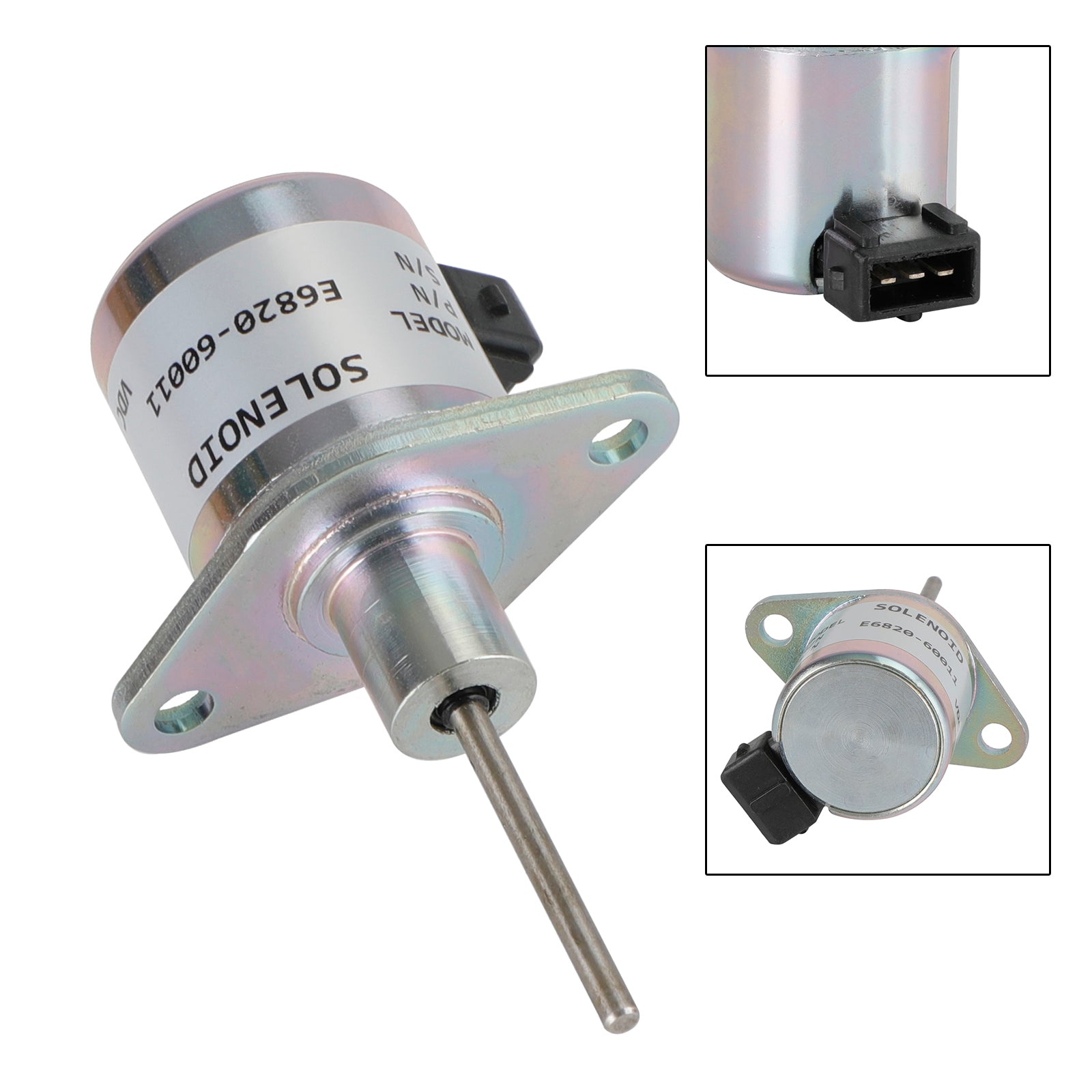 Solenoide de cierre de combustible para tractor KIOTI CK DK RX E6820-60011 12V