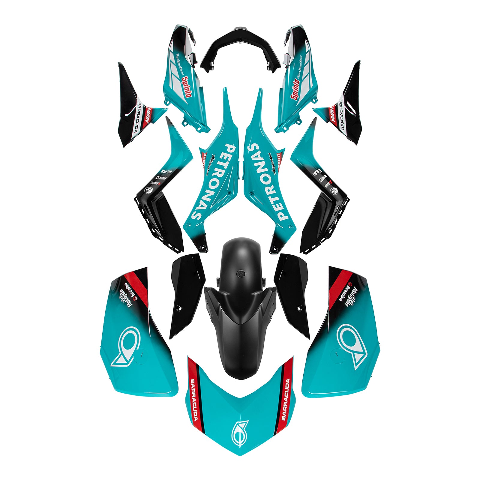 Kit de carénage de carrosserie ABS par injection pour Yamaha X-MAX 300 XMAX 2023-2024