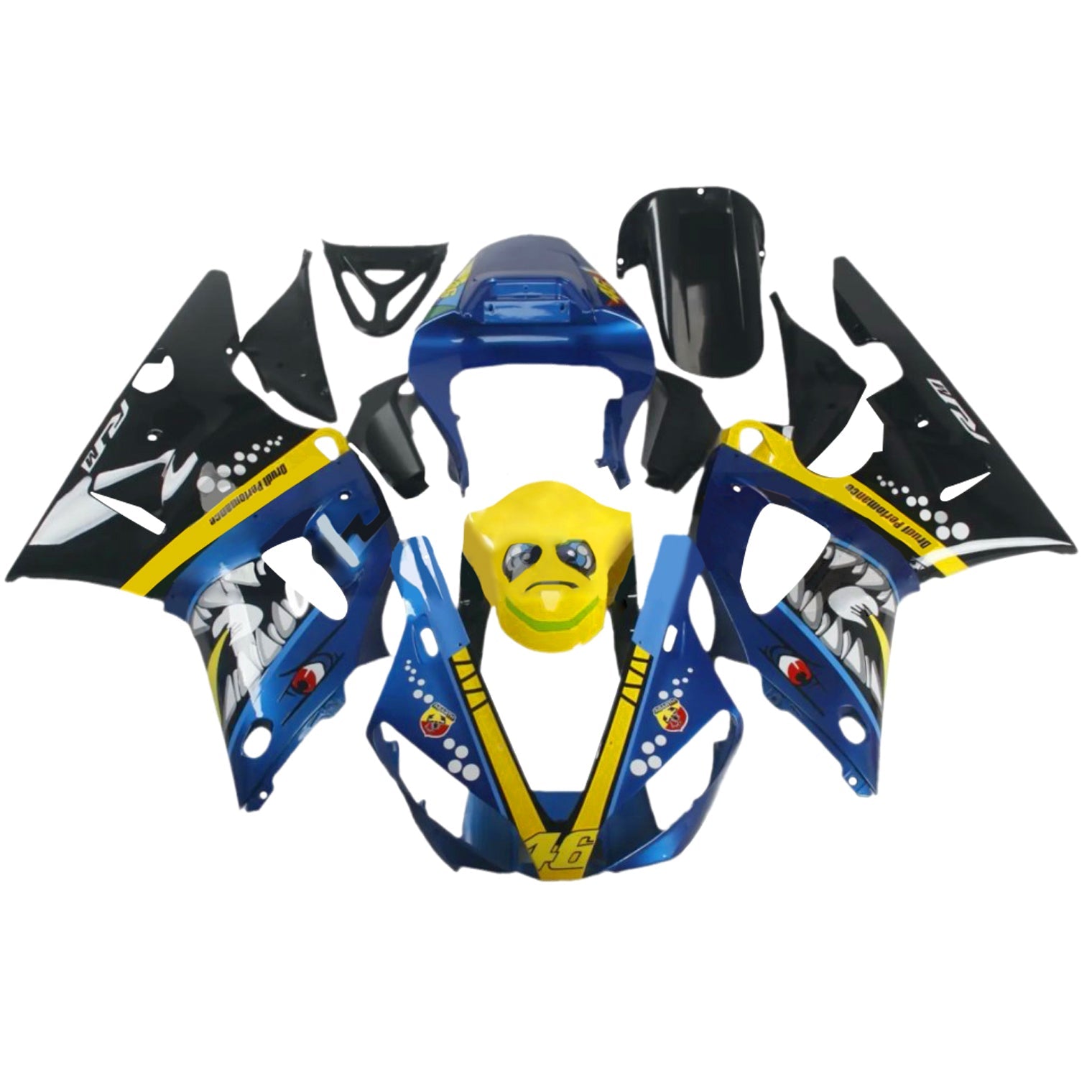 2000-2001 Yamaha YZF 1000 R1 komplet za vbrizgavanje