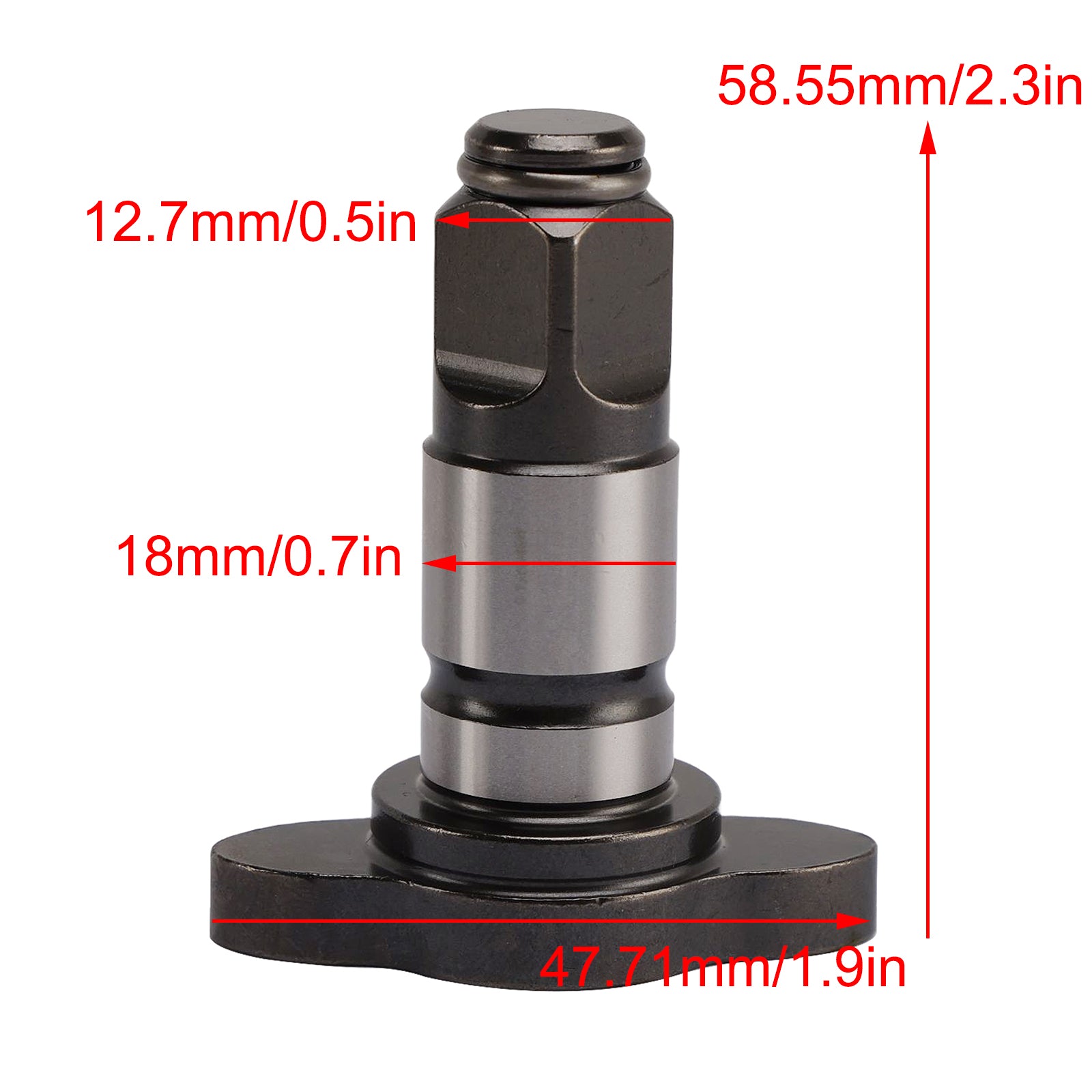 42-06-2760 42-06-0047 Assemblage d'enclume carrée de remplacement 1/2'' pour Milwaukee