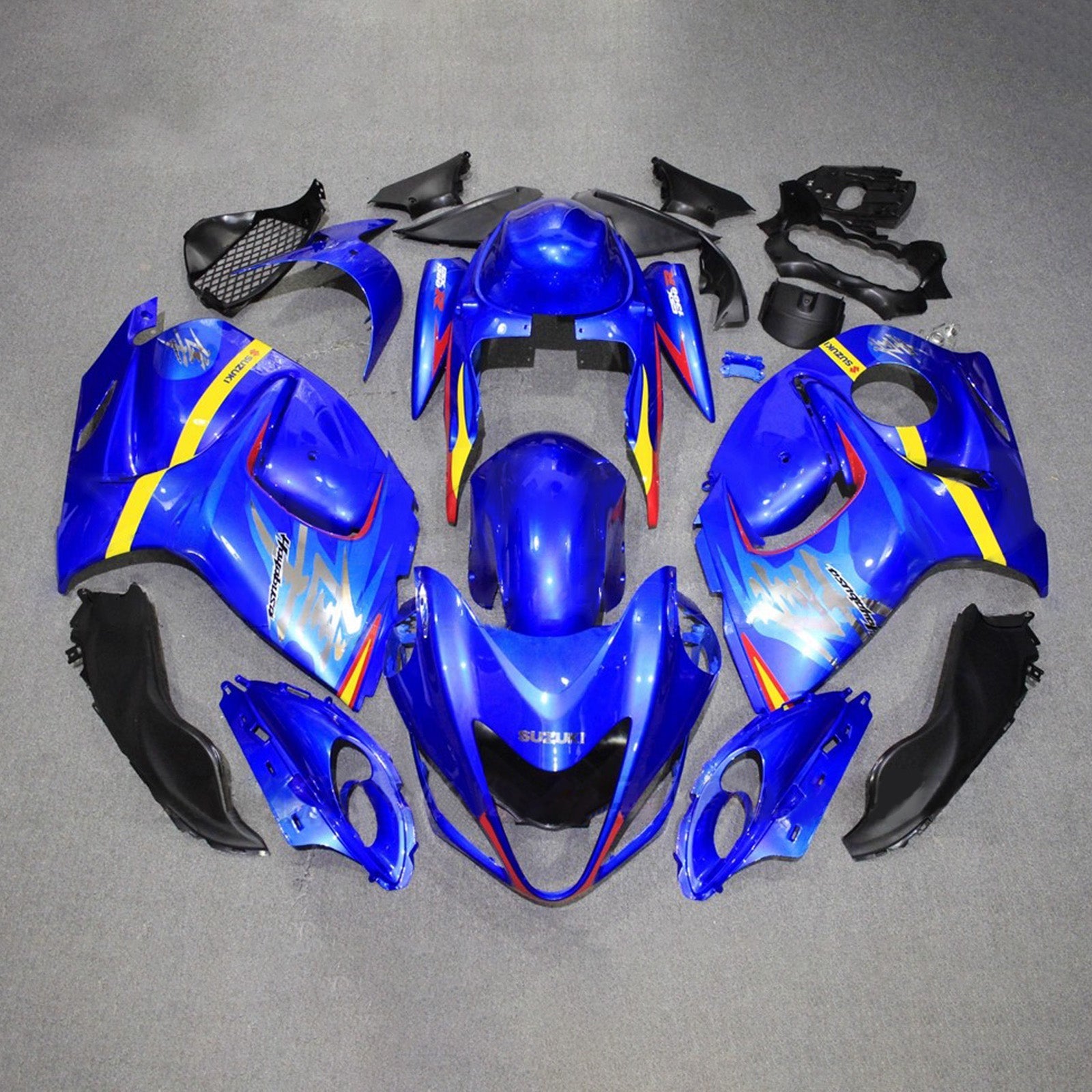 Kit de carénage injecté en plastique ABS pour Suzuki Hayabusa GSX1300R 2008-2020
