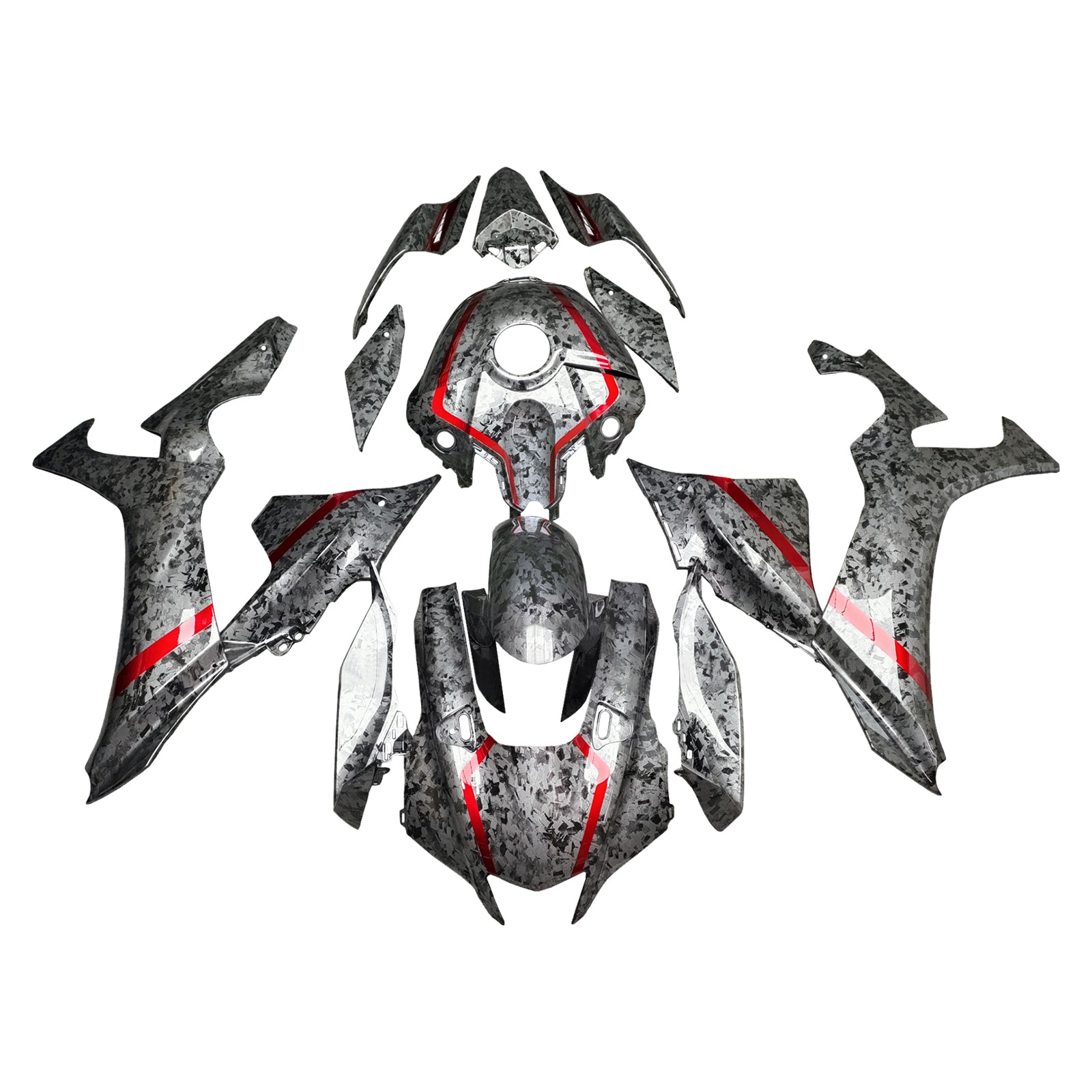 Kit carena iniettata in plastica ABS per Yamaha YZF-R1 2020-2025