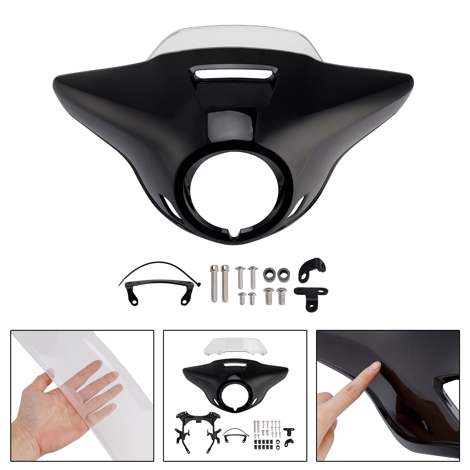 Szyba przednia, owiewka reflektora do HONDA CM300 CM500 (2021-2024)