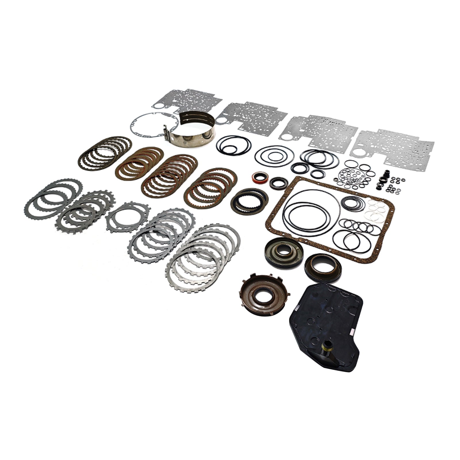 Kit de reconstrucción Super Master para transmisión GM 4L60E de 2004 en adelante con aceros y pistones