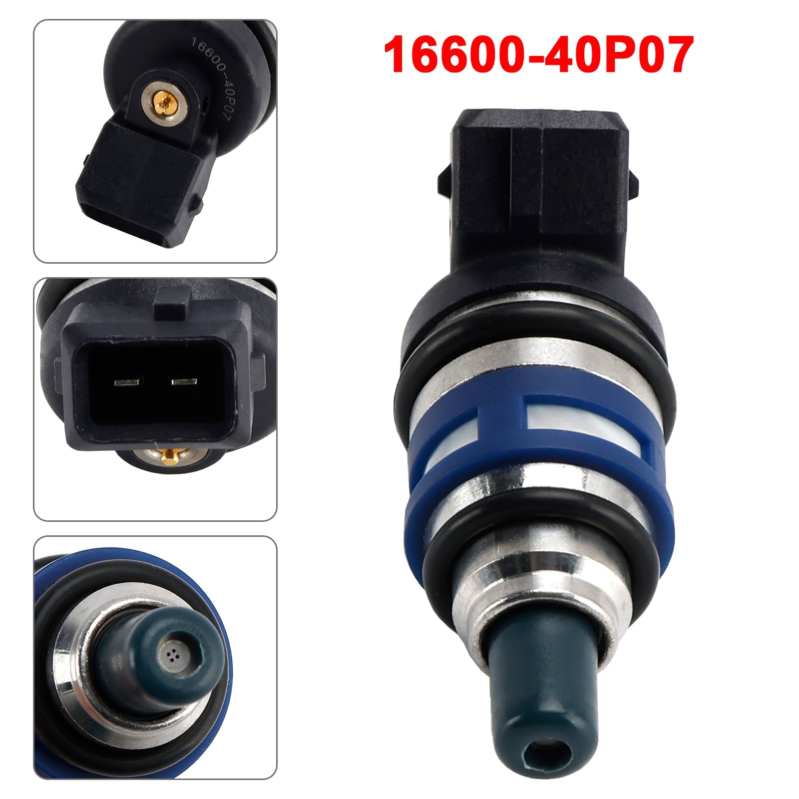 Iniettore carburante (1 pezzo) 16600-40P07 per Nissan 300ZX Z32 3.0L TURBO V6 (1989-1996)