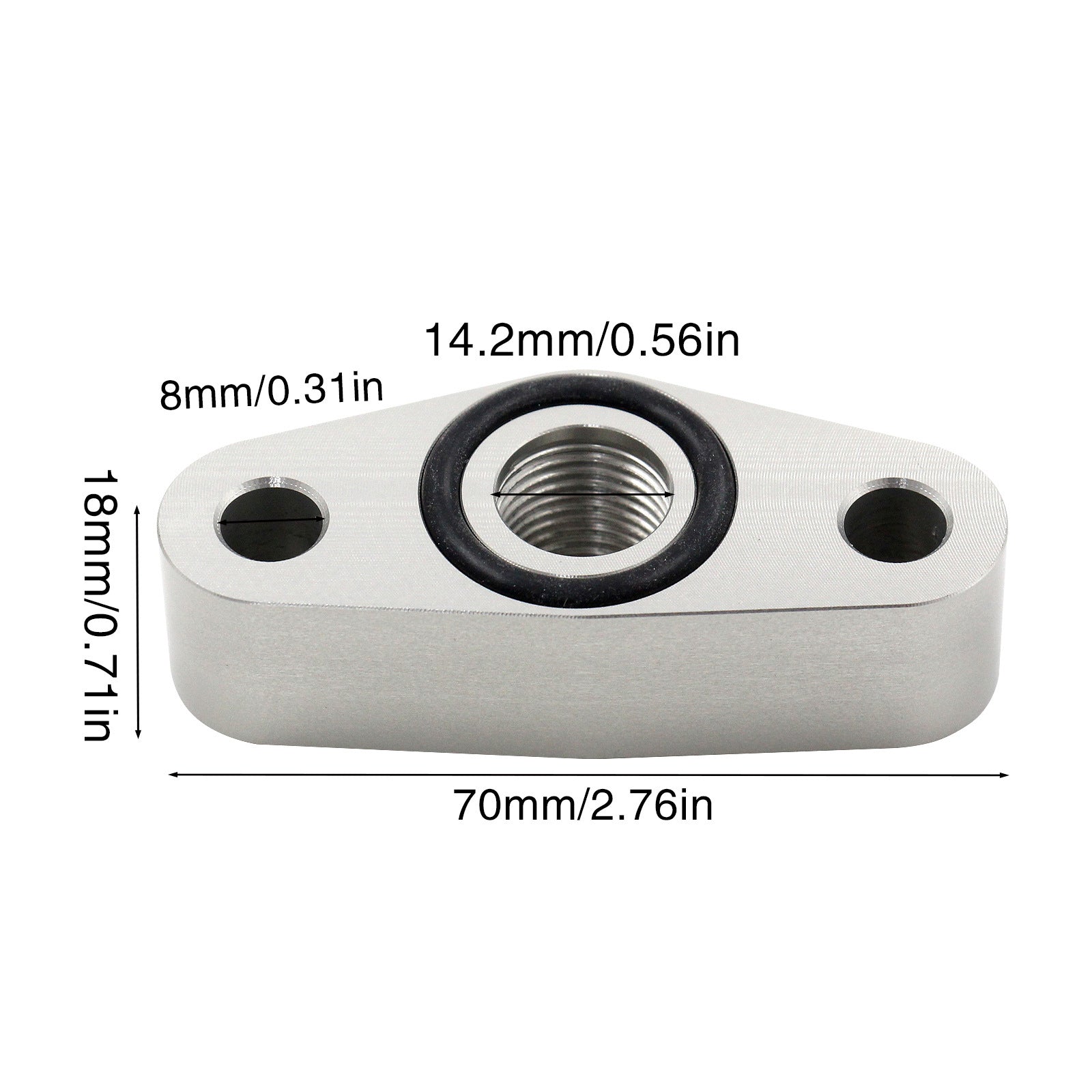 Couvercle d'huile de zone de levage de moteur en aluminium billette 551605 pour Chevy Gen IV