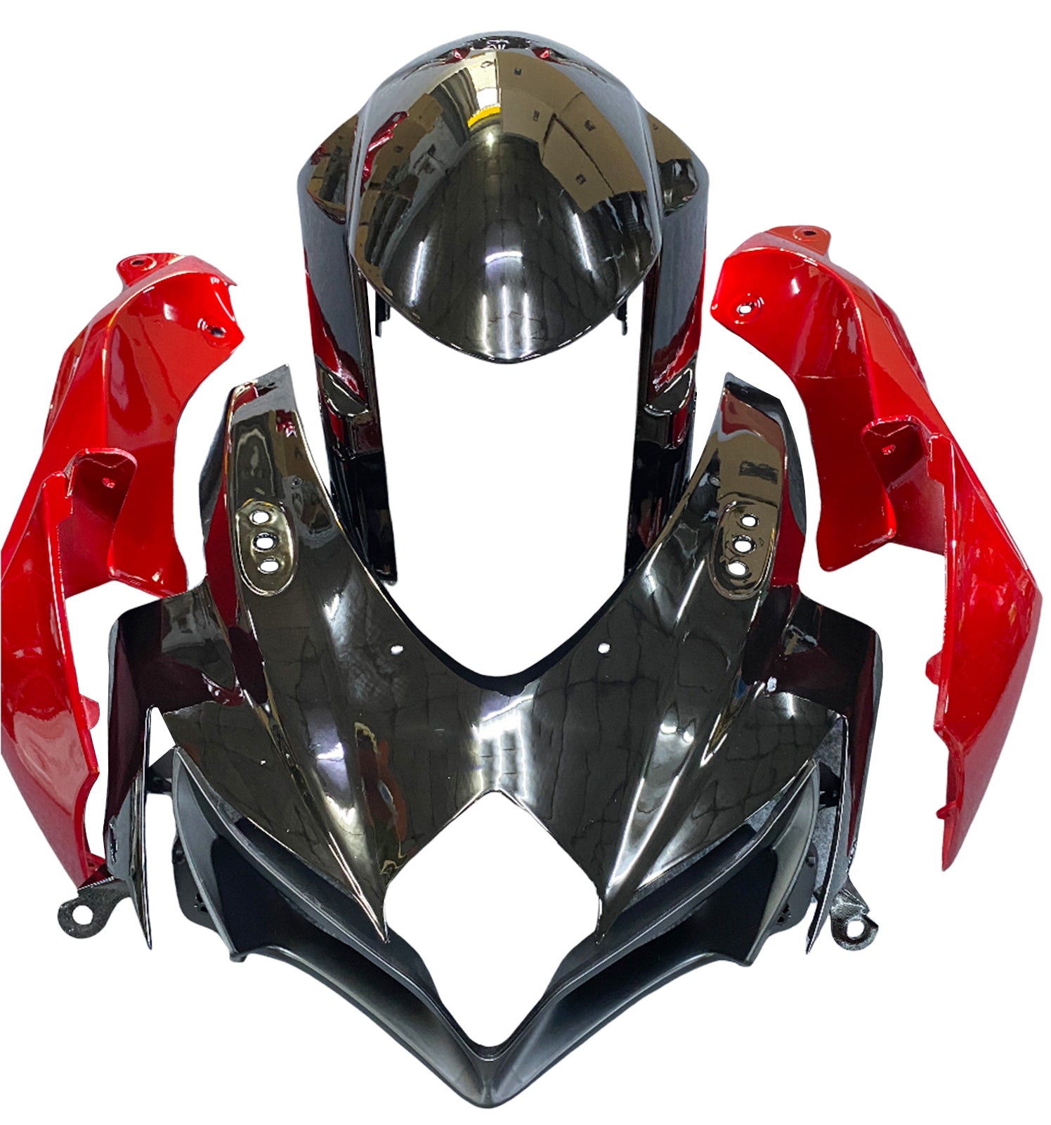 Kit de carénage par injection, carrosserie en plastique ABS, compatible avec Suzuki GSXR 600/750 2008-2009