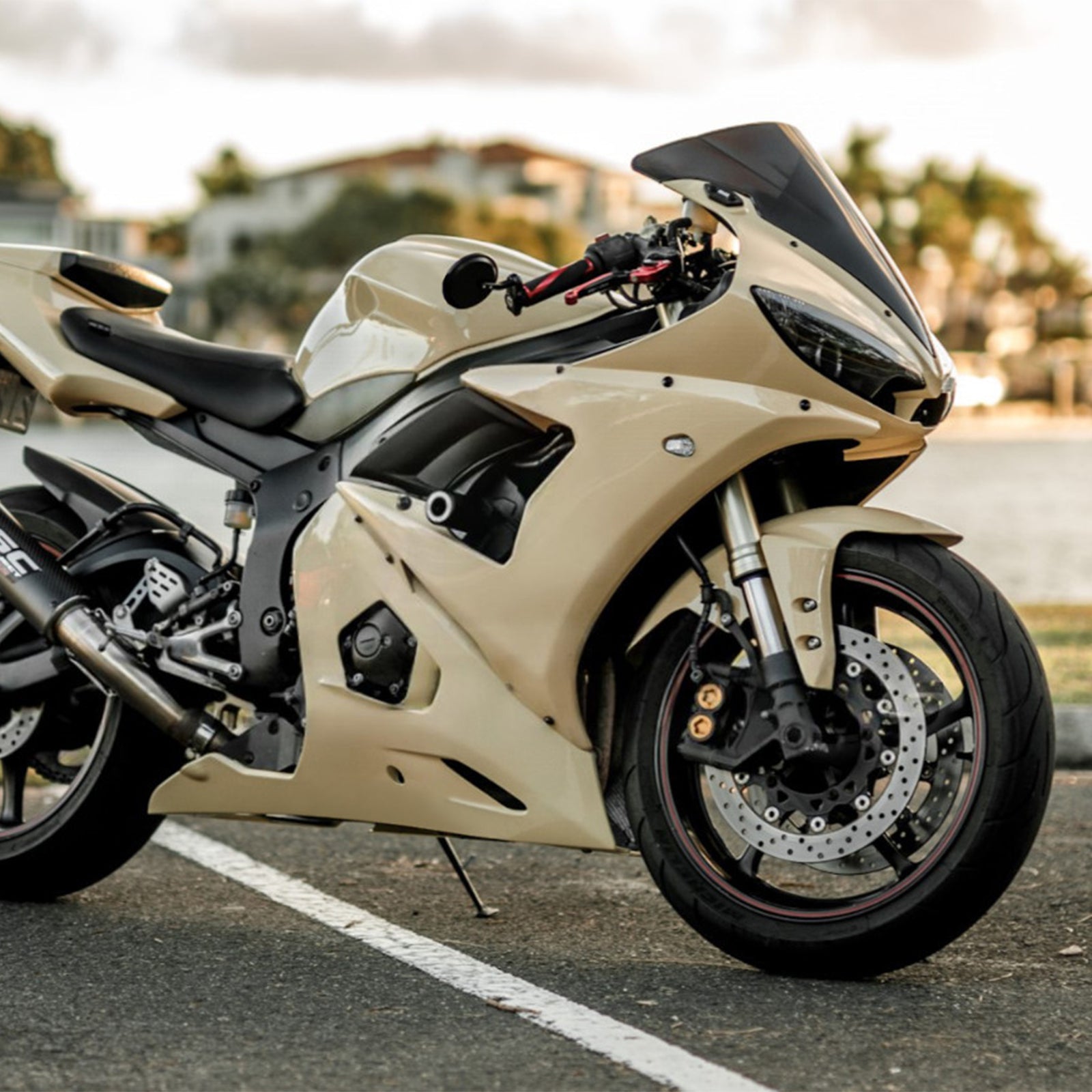 Kit de carénage par injection pour Yamaha YZFR6 YZF-R6 2005