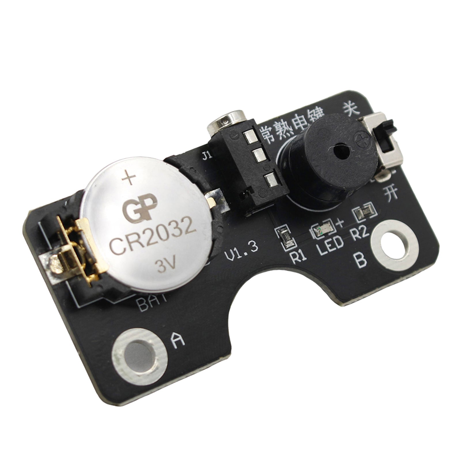 Gedrukte circuitkaart voor handmatige toets met geluidsverlichting en CW Morse -code