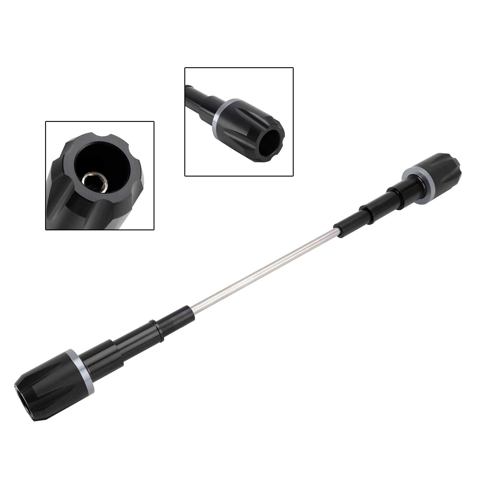 2017-2023 DU Cafe Racer Scrambler 400 Scrambler 800 Cadre en aluminium Crash Slider Protection Or