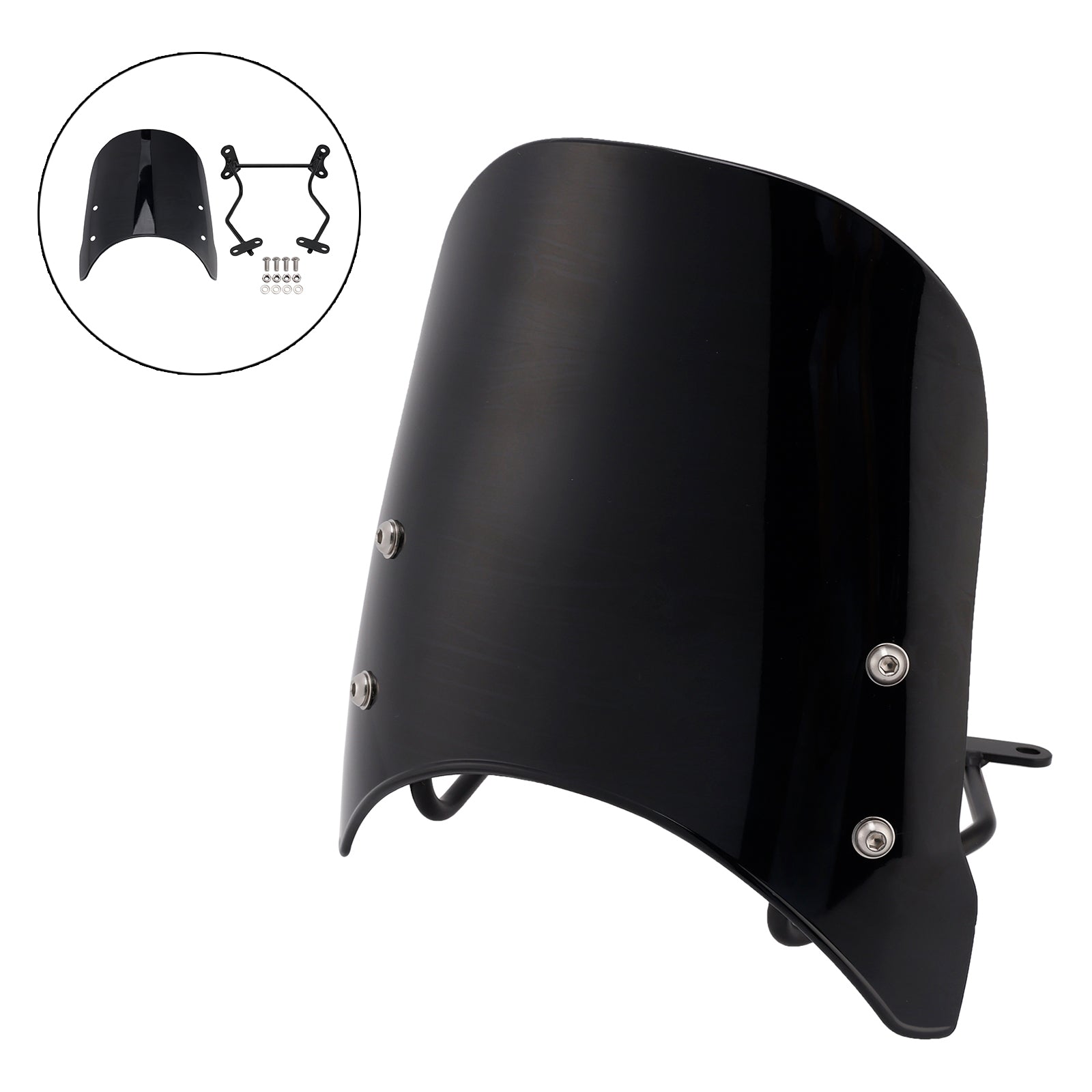 Parabrezza compatibile con BMW R nineT Scrambler 2014-2024 e Pure 2017-2024