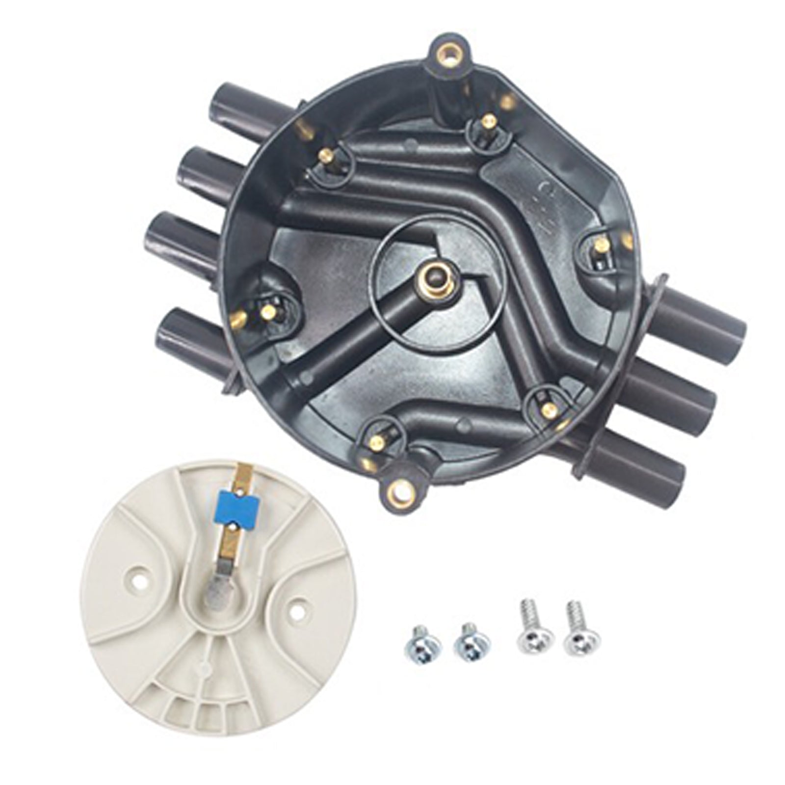 Kit de tapa y rotor de distribuidor'Encendido DR475 D328A para Chevrolet Cadillac GMC V6 4.3L