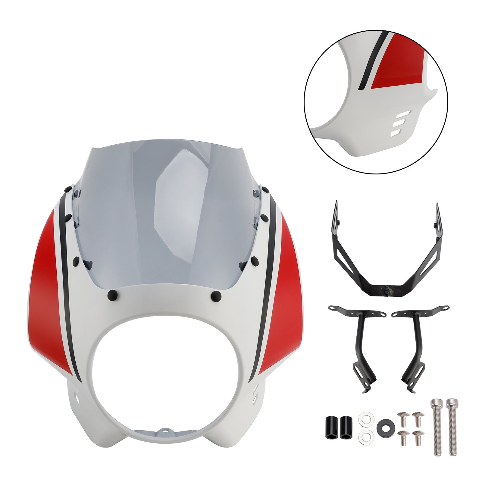 Parabrisas y carenado de faro para Yamaha XSR900 (2022-2025)