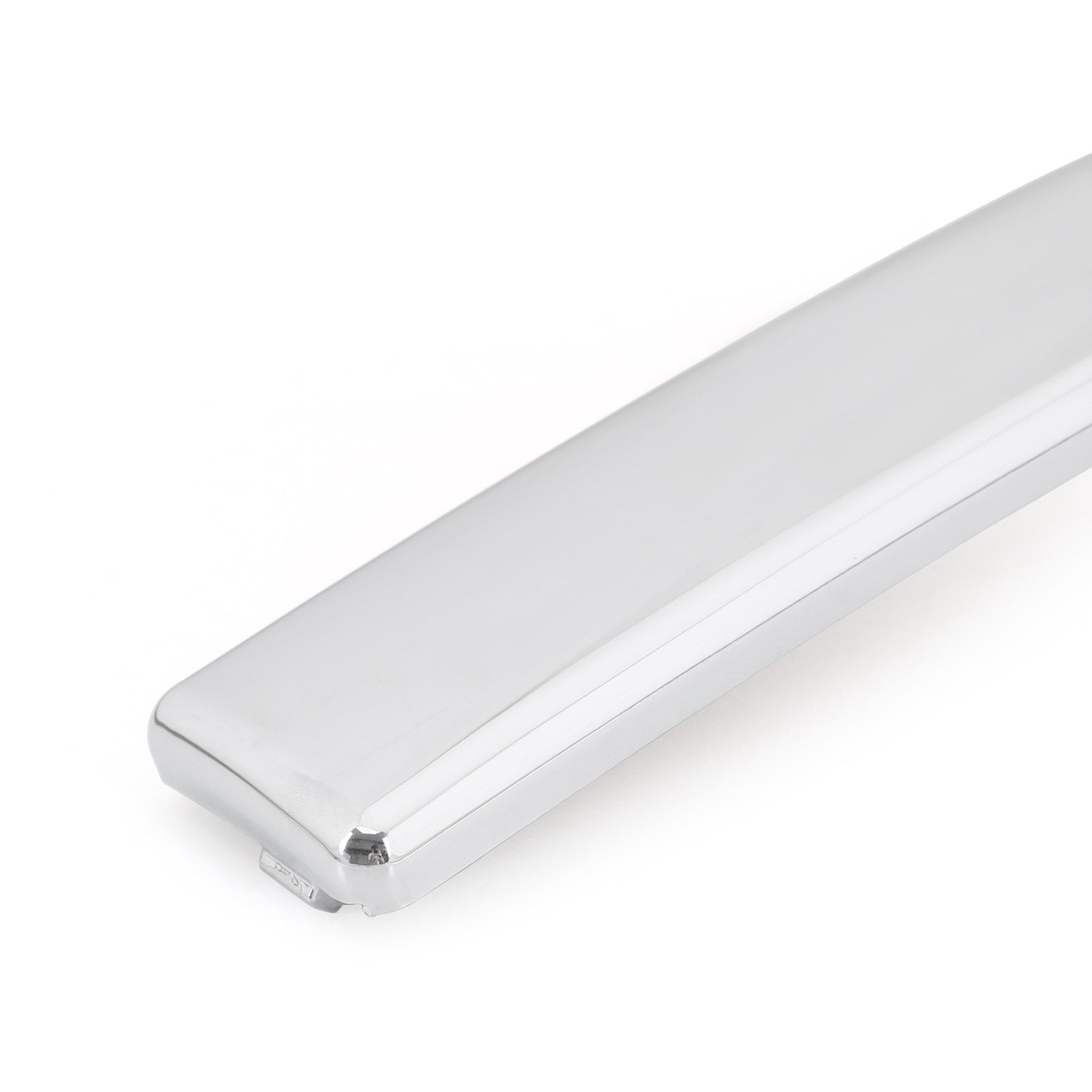 Chrome Wright Frontal Tampon Réduction Moulding Trim Pour Fiat 500 07-15