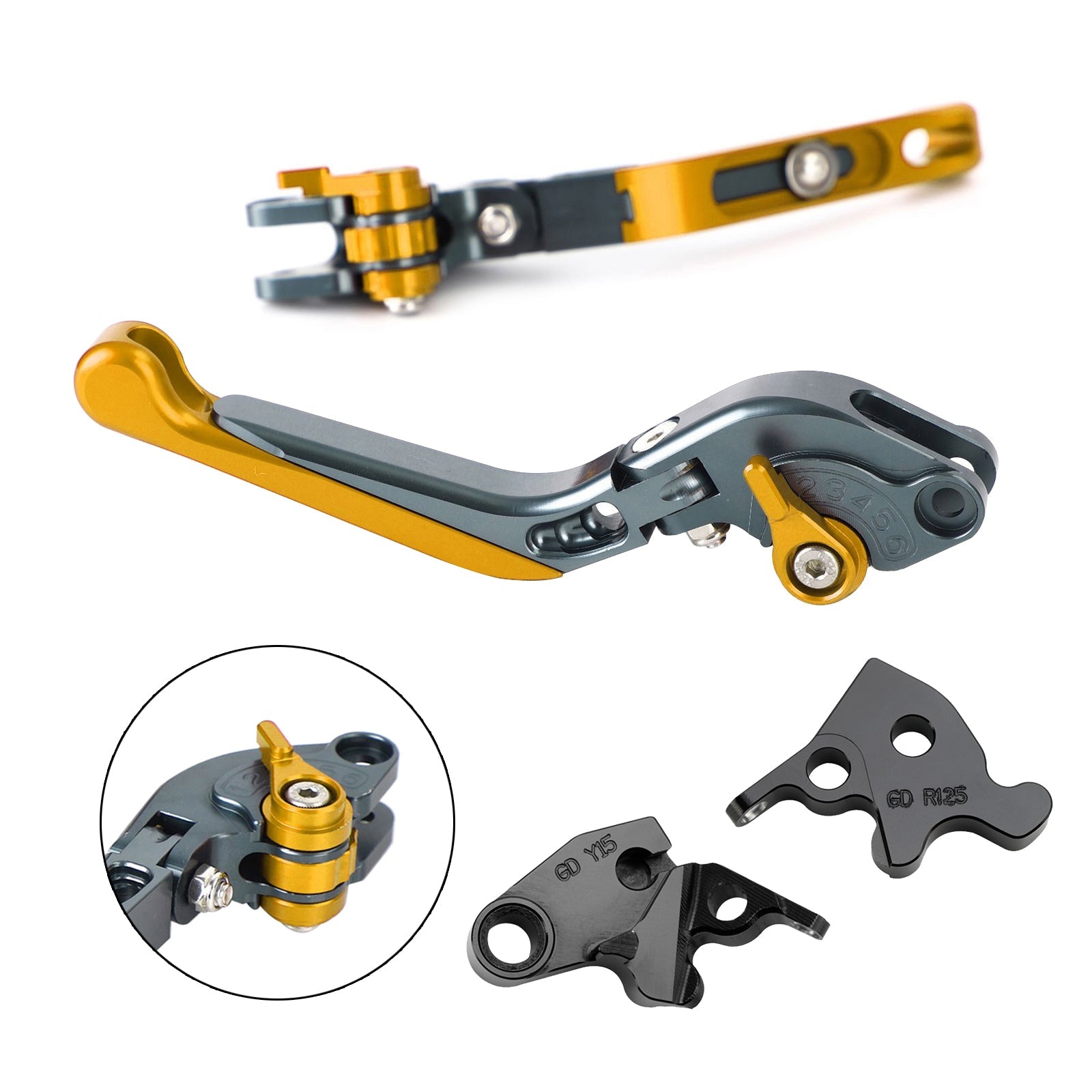 Leva del freno frizione regolabile per Yamaha XSR 155 MT15 2019-2022