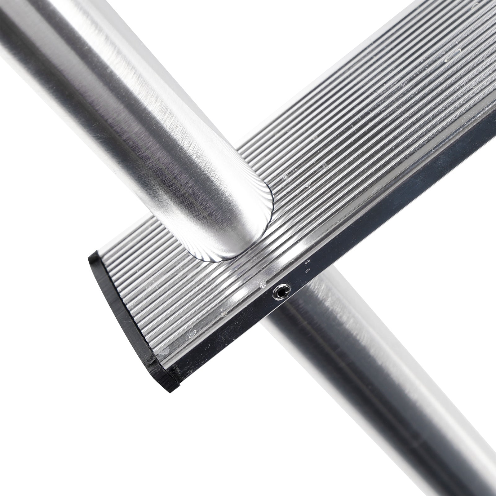 Universele 48-inch 503L aluminium verlengpaal voor camperladders met een buis van 1 inch