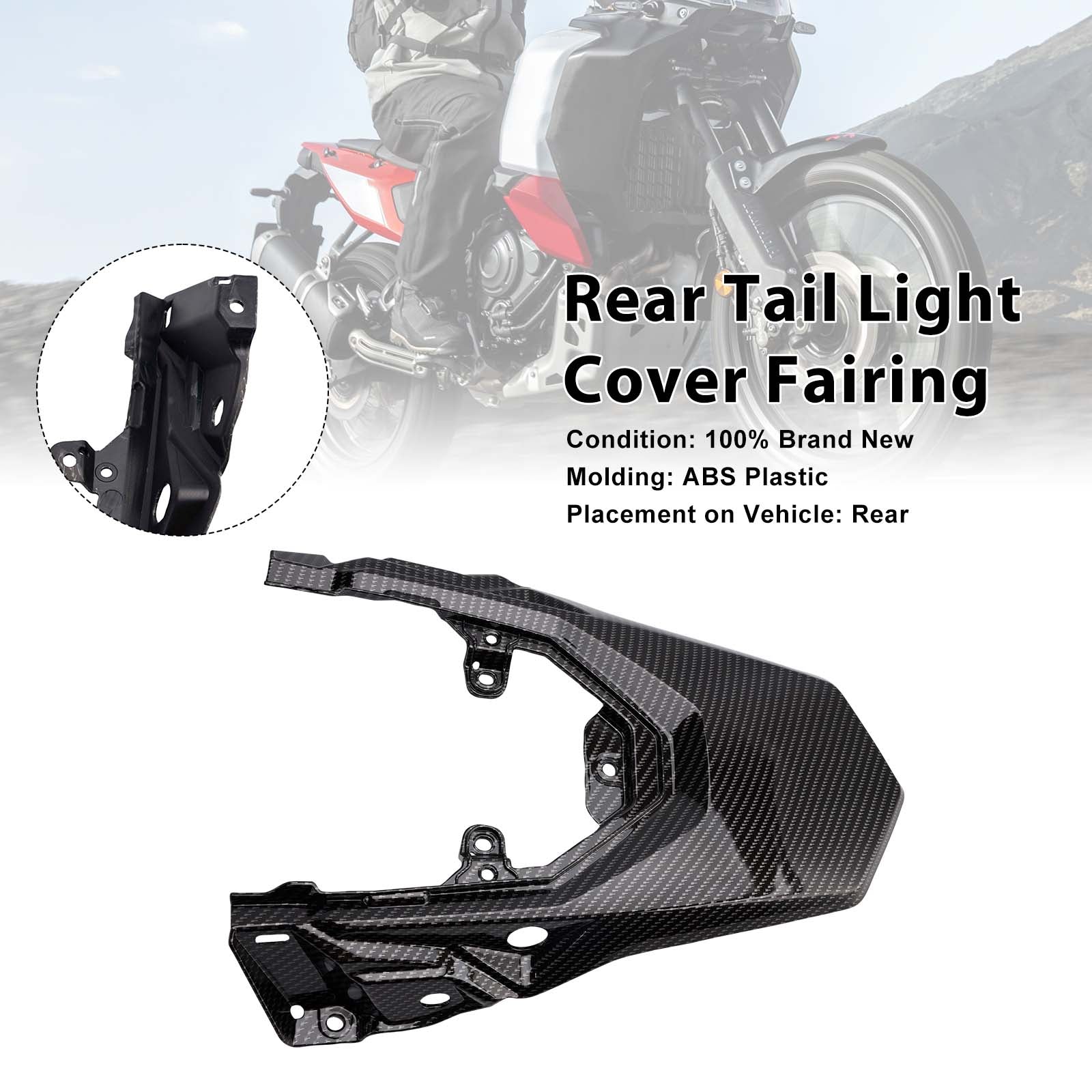 Achterlichtkuip voor Yamaha Tenere 700 T700S (2025-2026)