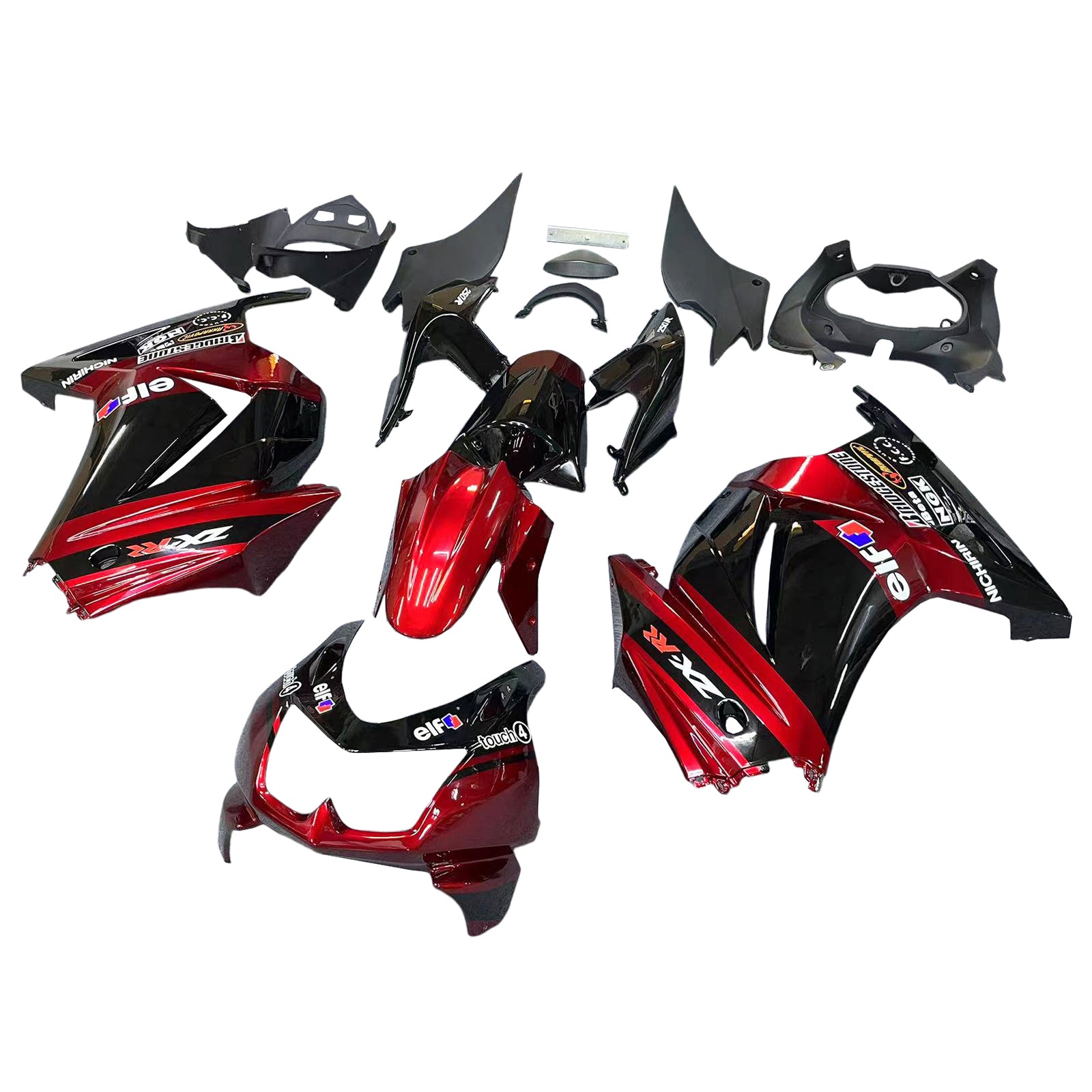 2008-2012 Kawasaki EX250 Ninja250R komplet za vbrizgavanje plastike
