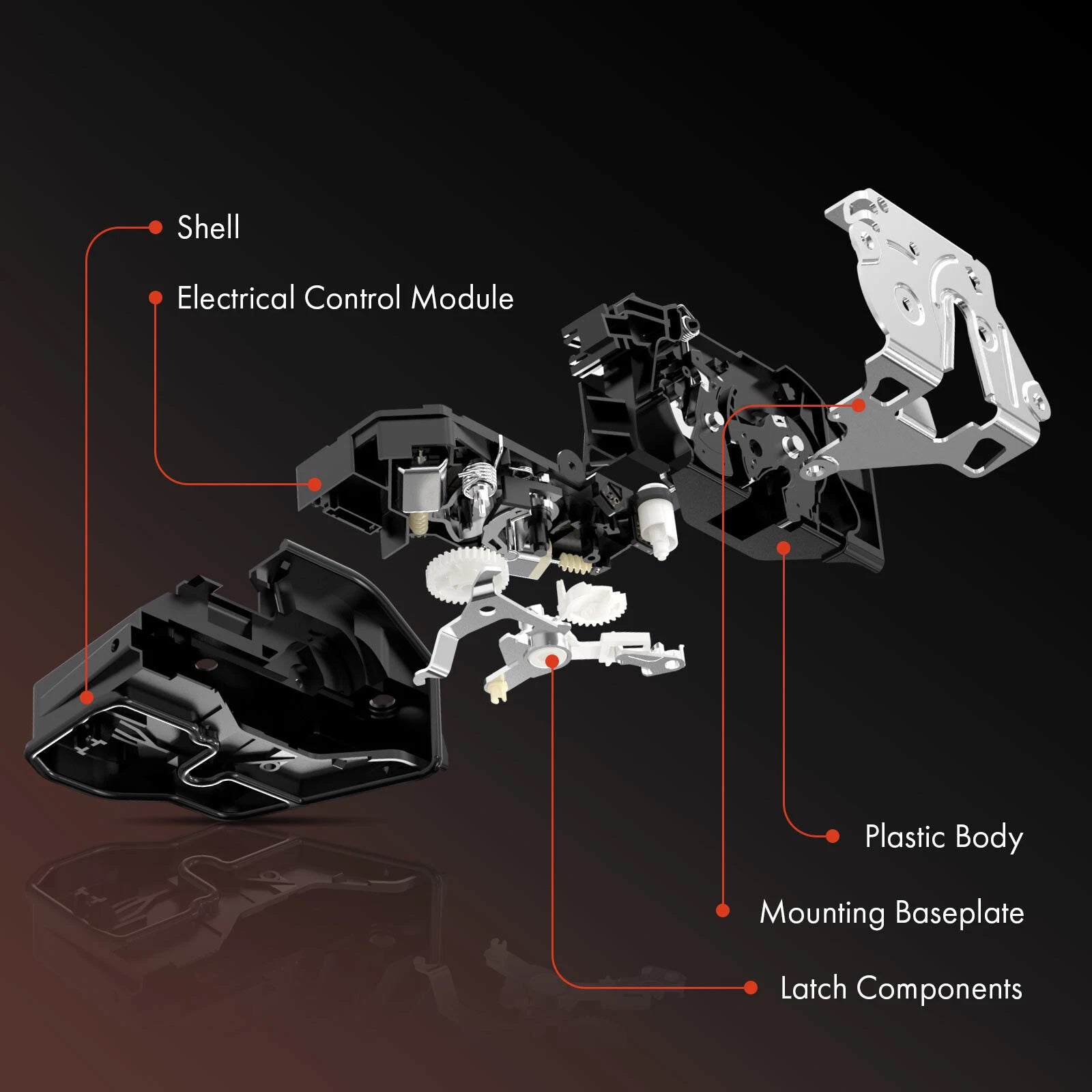 Actionneur de verrouillage de porte avant droite 51217011244 pour BMW Série 3 E46 Berline / Touring