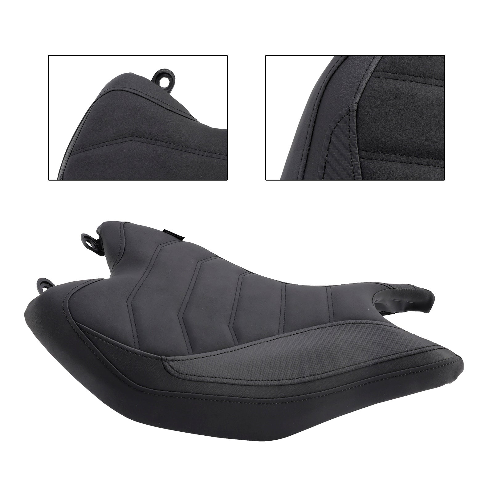 Sede del conductor Raider Triumph Daytona 660 2024-2025, cojín de poliuretano superior