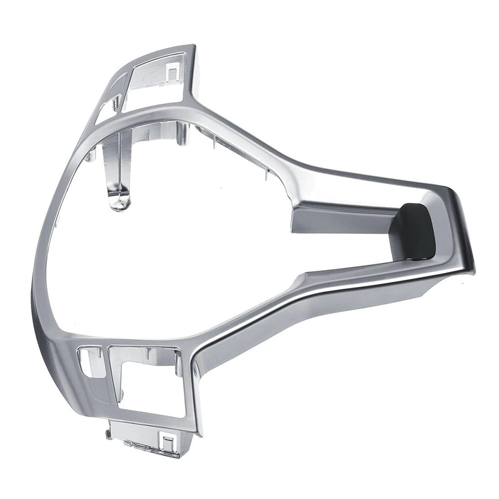 Stuurwielbekleding in zilverchroom voor Mercedes-Benz W204 W207 W212 Klasse C