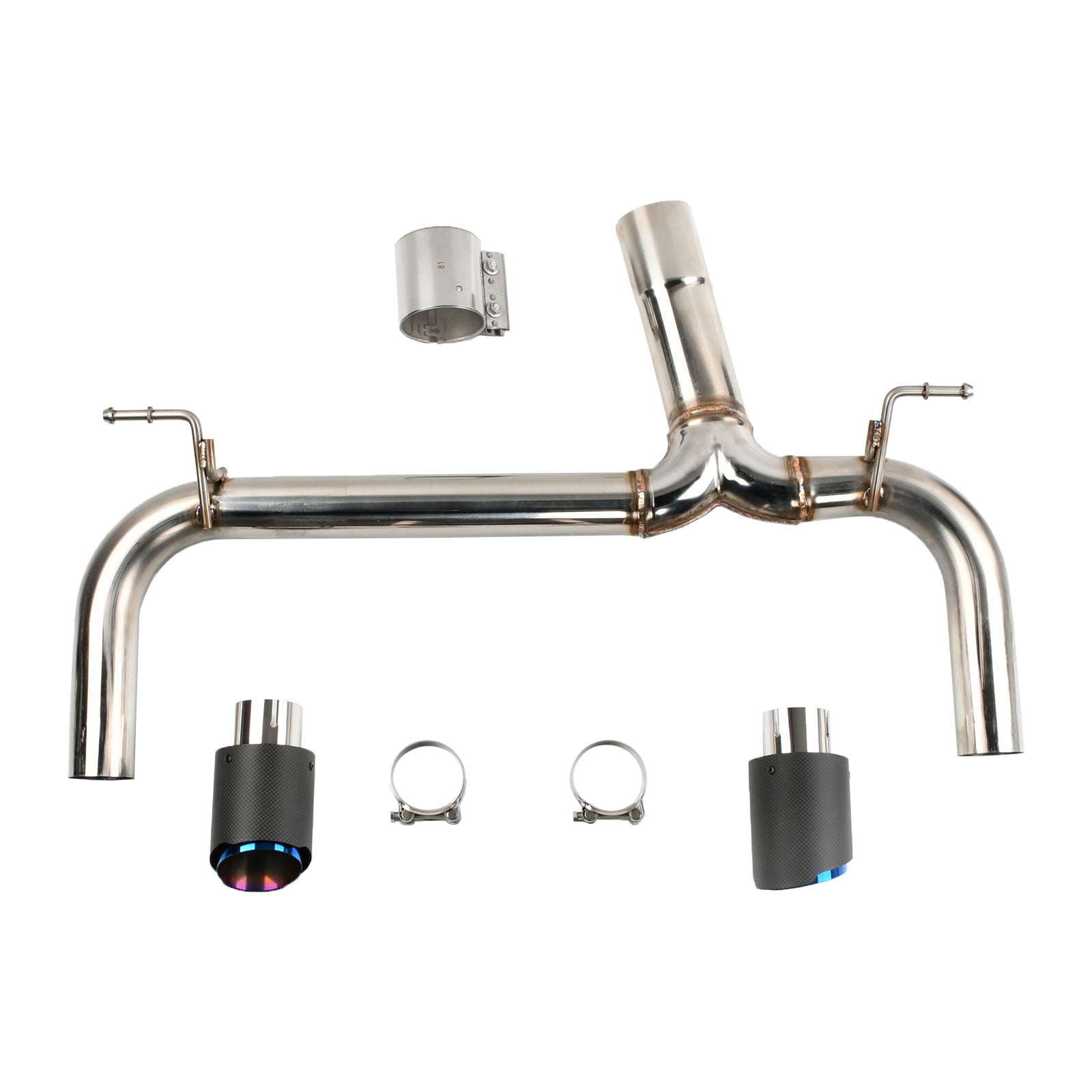 Pakokaasuletkun äänenvaimentimen akseli BMW 3 F30 335i 2012-2015