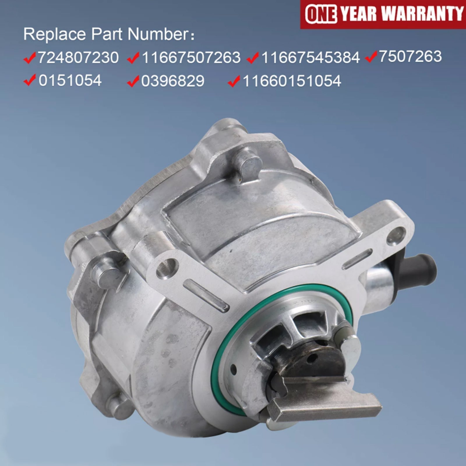 2006-2010 BMW 650i E63/E64 V8 4.8L Gasolina Coupe Bomba de vacío de freno 11660151054