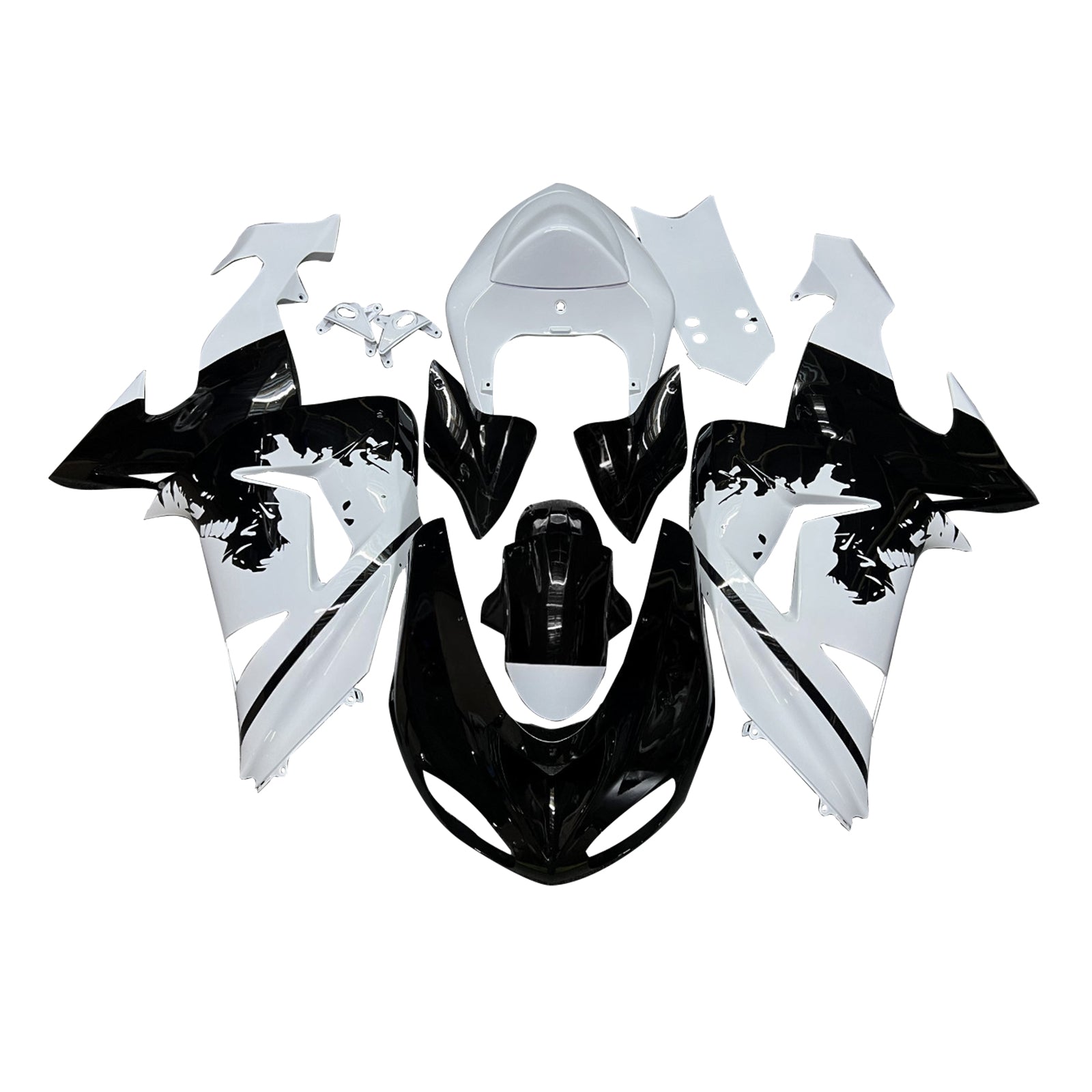 Zestaw owiewki wtrysku, plastikowy korpus ABS dla Kawasaki ZX10R 2006-2007