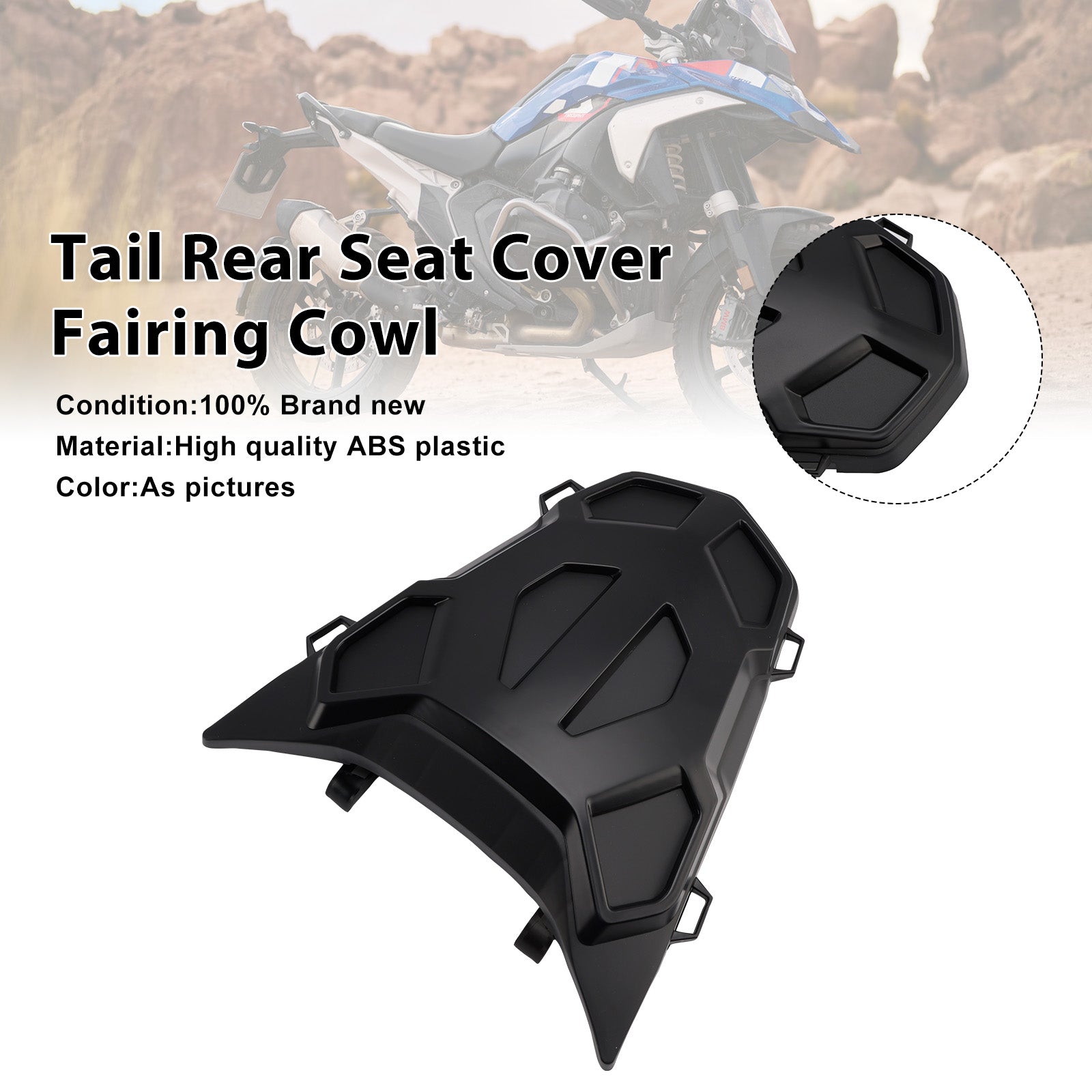 Carénage de selle arrière pour BMW R1300GS 2024-2026