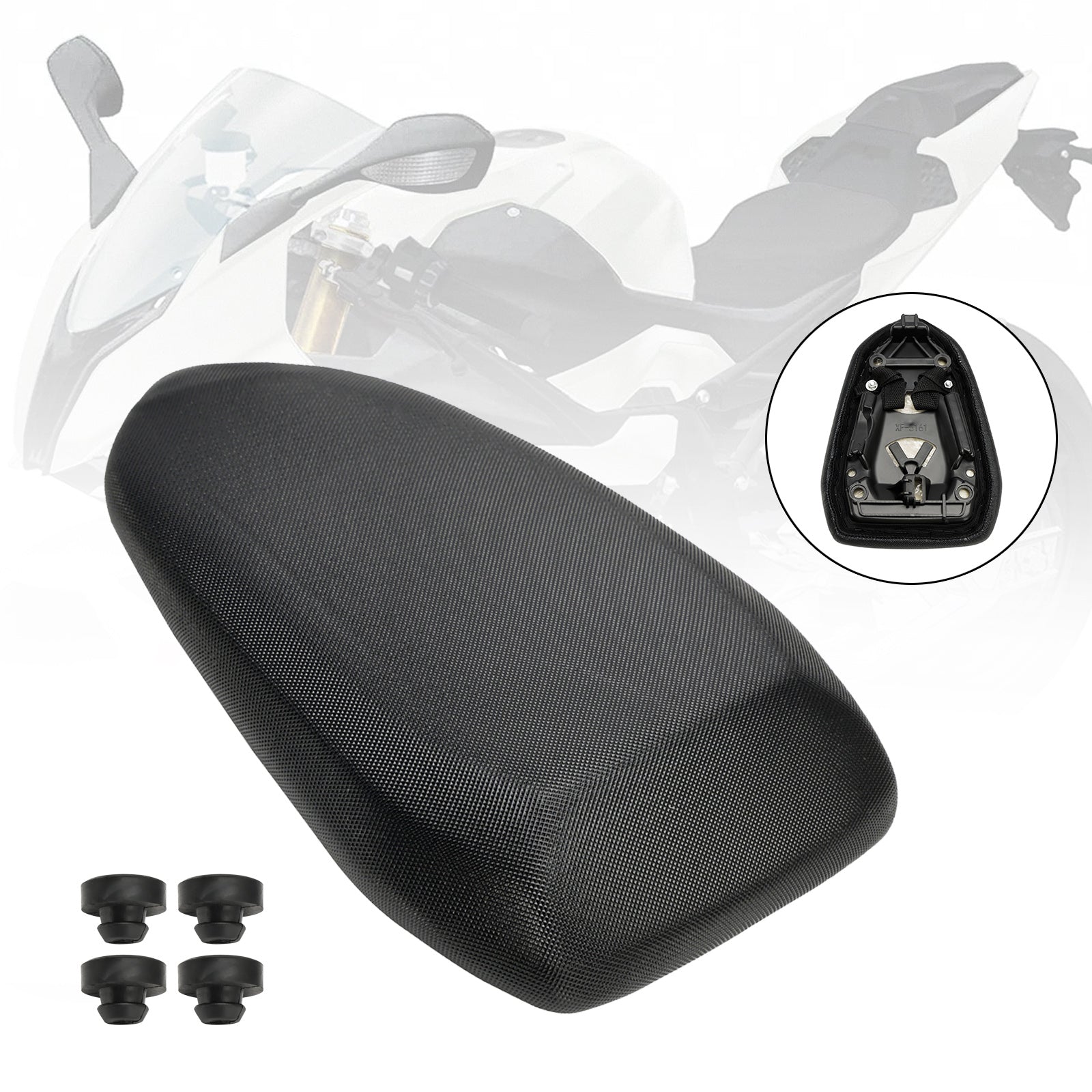 2009-2024 Bmw S1000Rr S1000 Rr Asiento Trasero Del Pasajero Selle Pillion