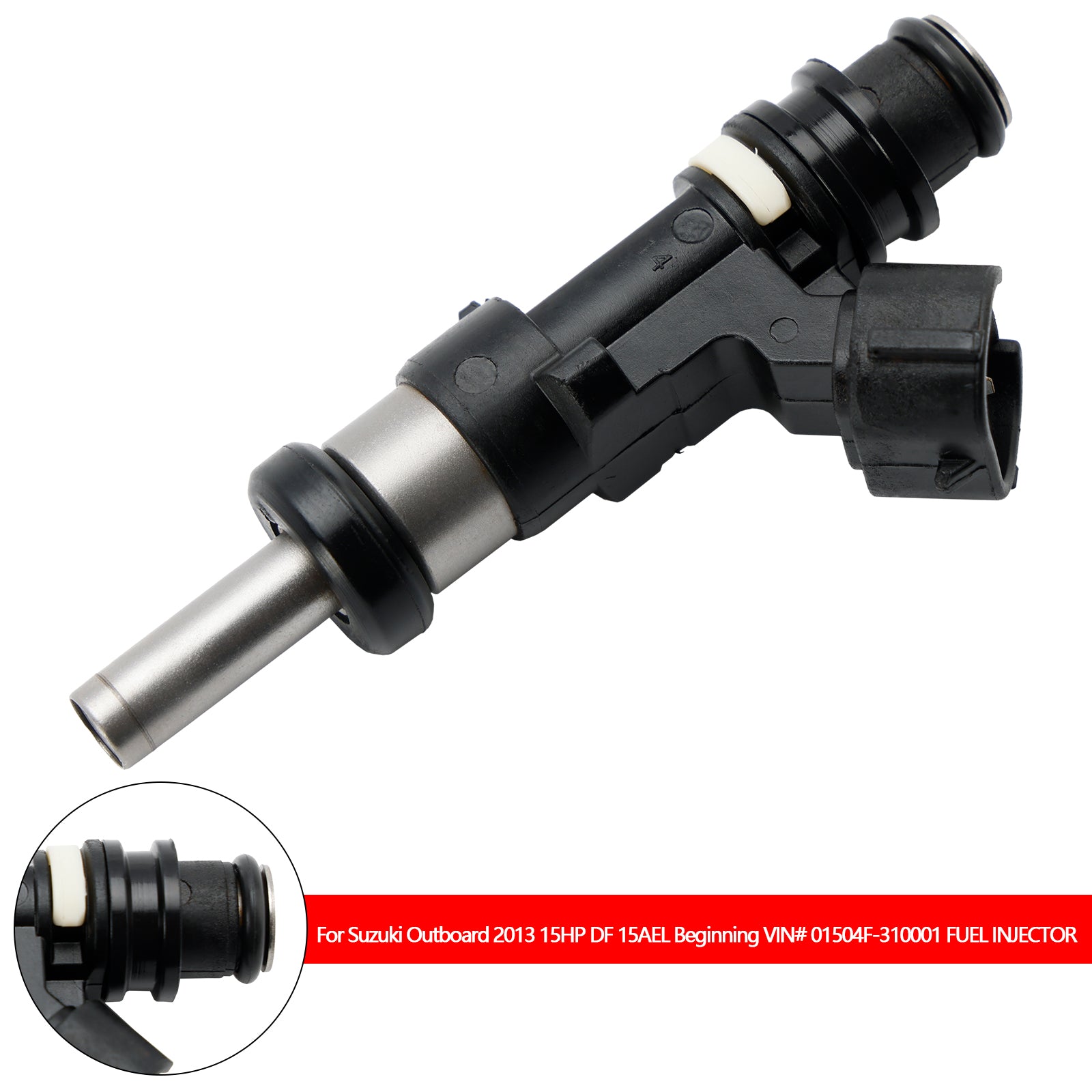 Injecteur de carburant pour moteur hors-bord Suzuki DF 15HP 9.9HP 20HP 15710-89L00