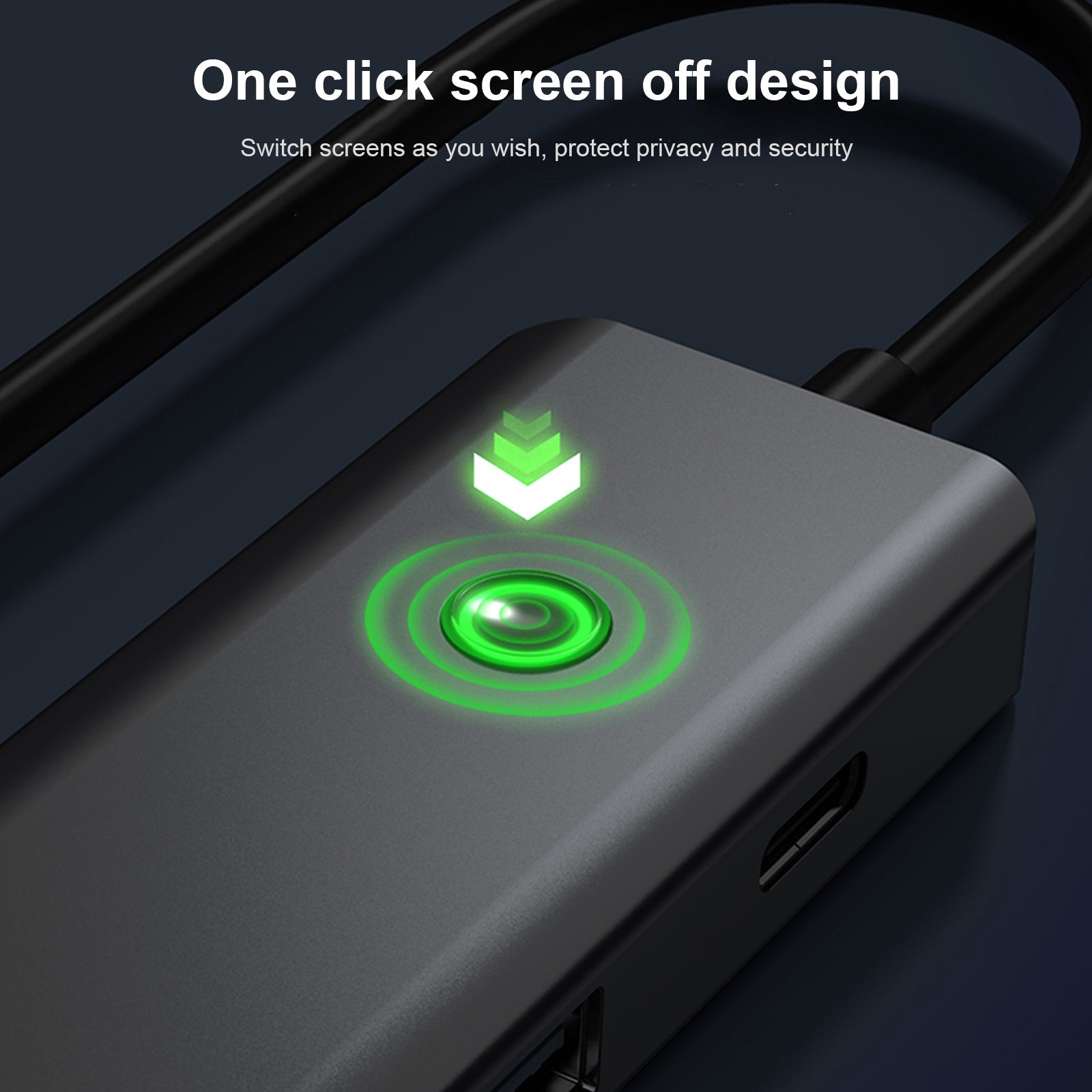 Adaptador de concentrador de interfaz 5 en 1 TYPE-C USB3.0 HDMI PD100W para MacBook iPad Pro