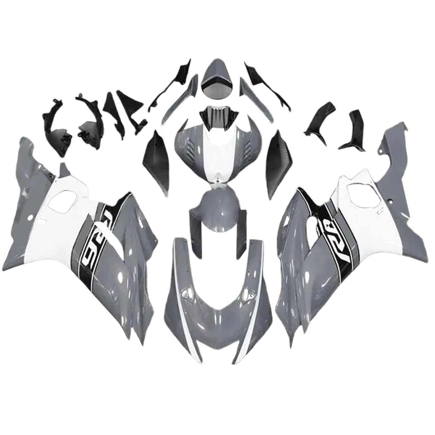 Injectiekuipset Yamaha YZF-R6 2017-2023 ABS kunststof carrosserie