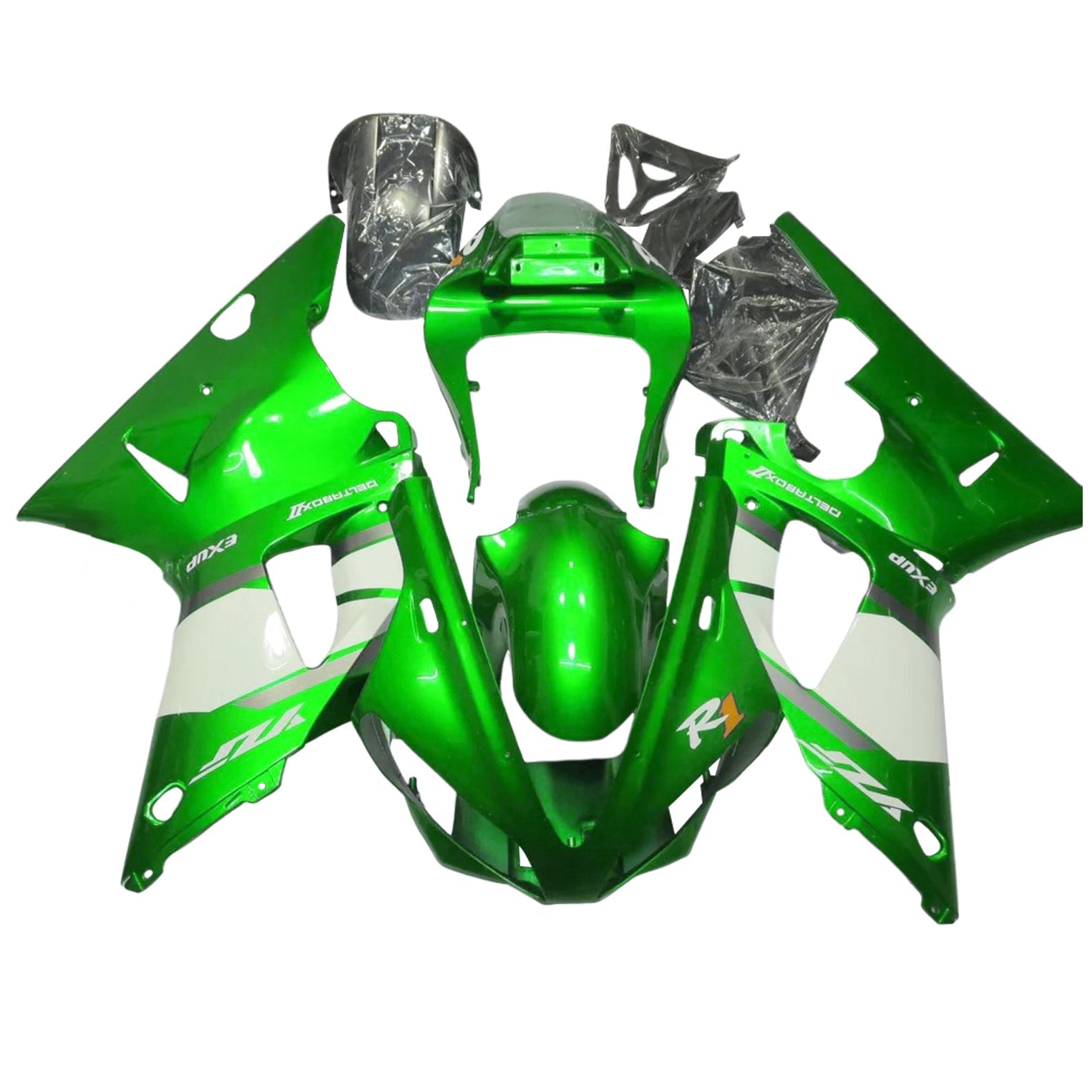 2000-2001 Yamaha YZF 1000 R1 injectiekuipset ABS kunststof carrosserie