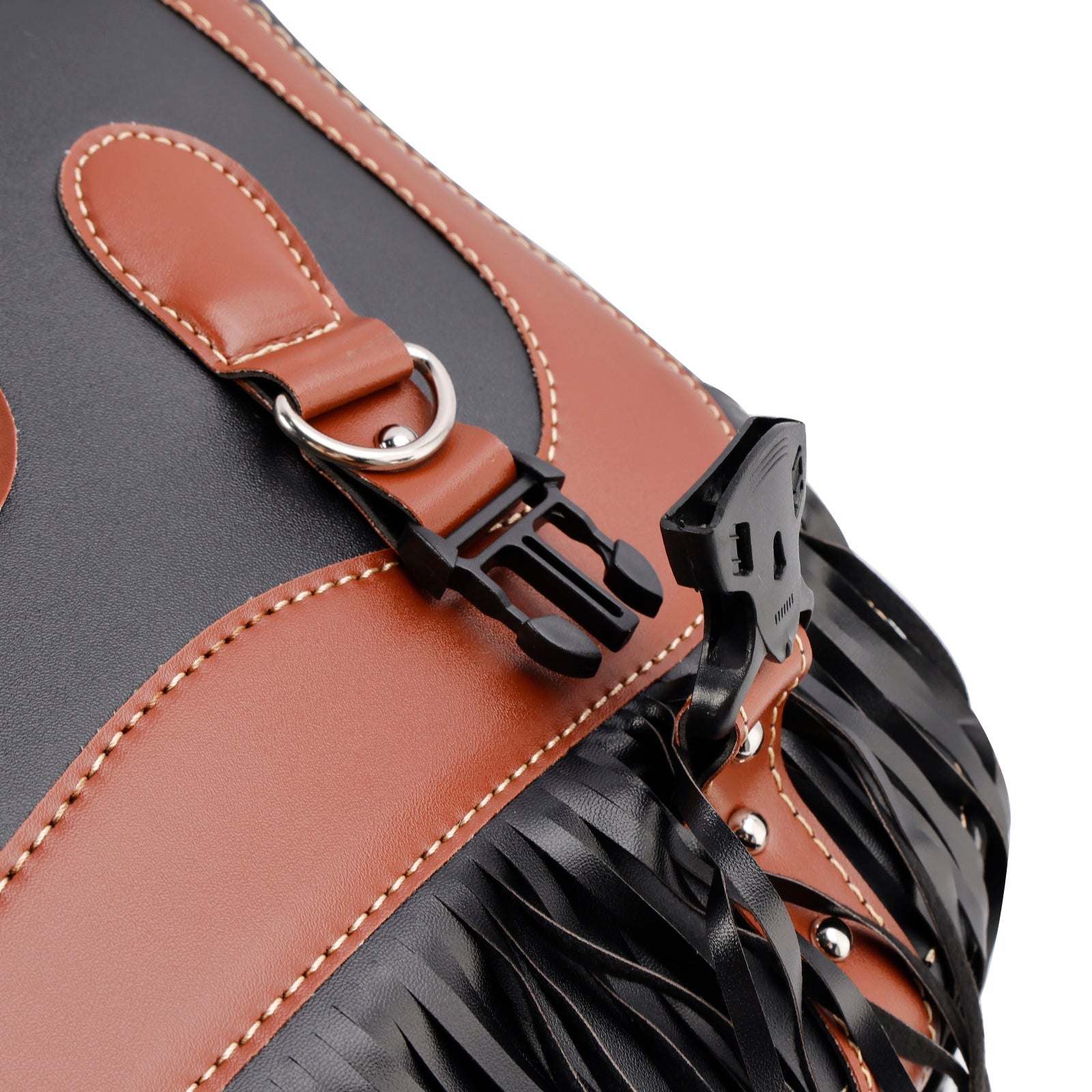 Črna bočna sedla vrečka 26 l za motocikel