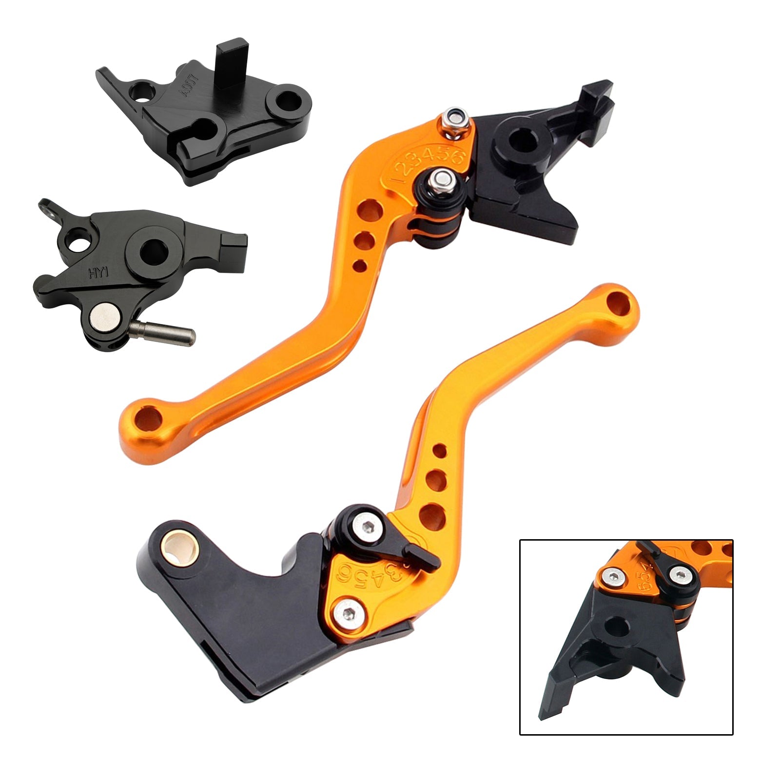 Leva corta freno e frizione per CFMOTO 400NK, 650NK, 650MT, 650GT 2020-21