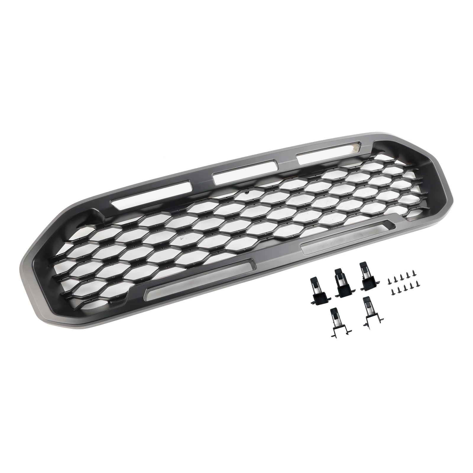 Grille de pare-chocs avant noire pour Ford Ranger T8 2019-2023