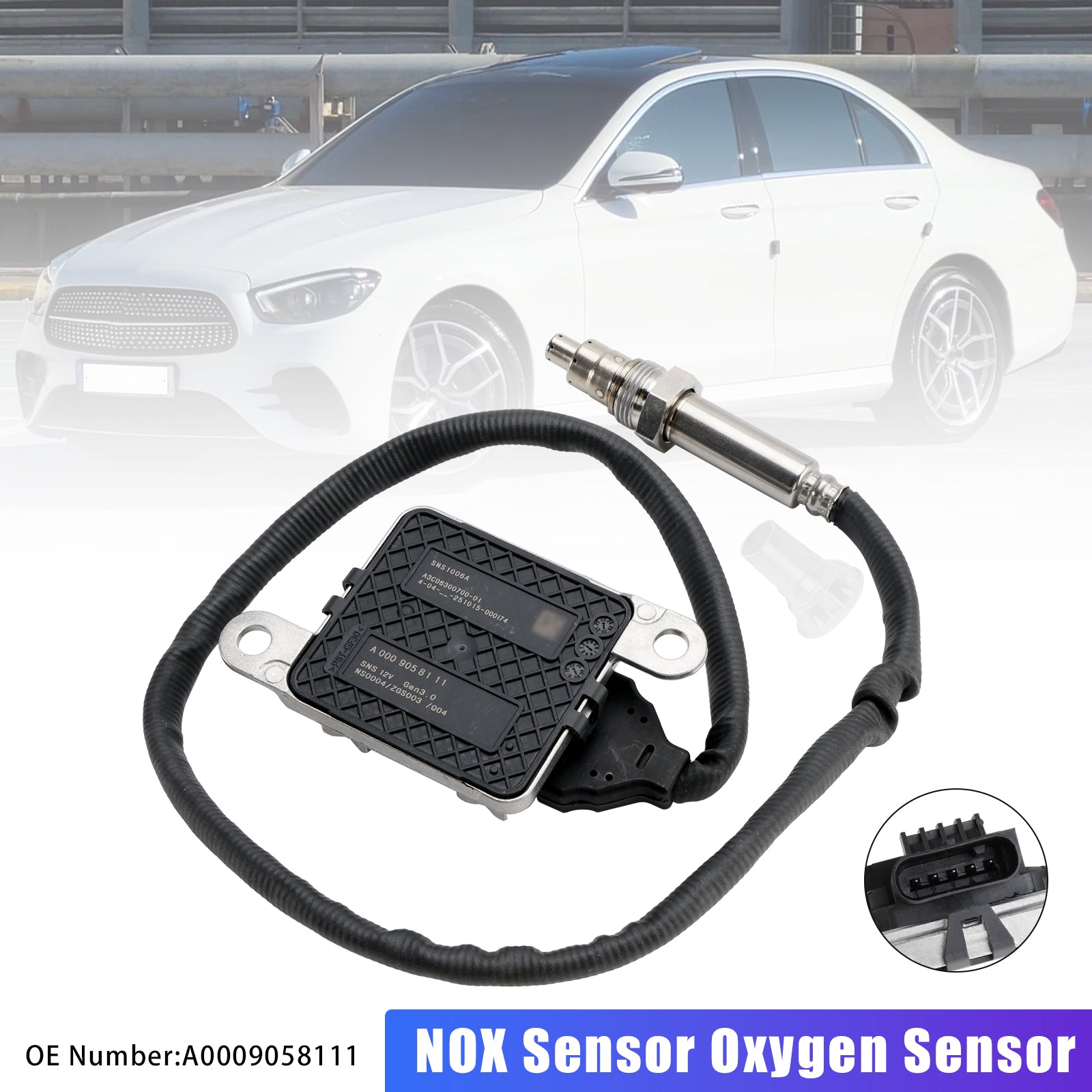 Mercedes-Benz NOx-sensor (zuurstofsensor) W166 W205 W212 W213 S213 A0009058111