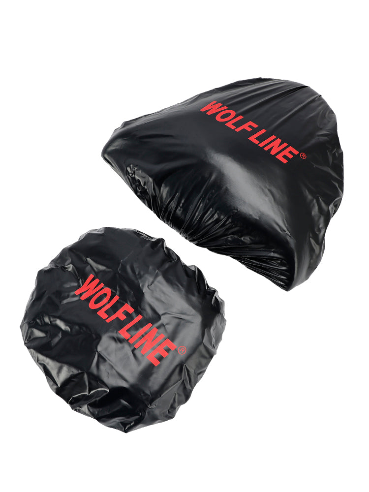 Housse de coussin avant arrière pour passager et pilote, compatible avec la plupart des répliques de motos de course