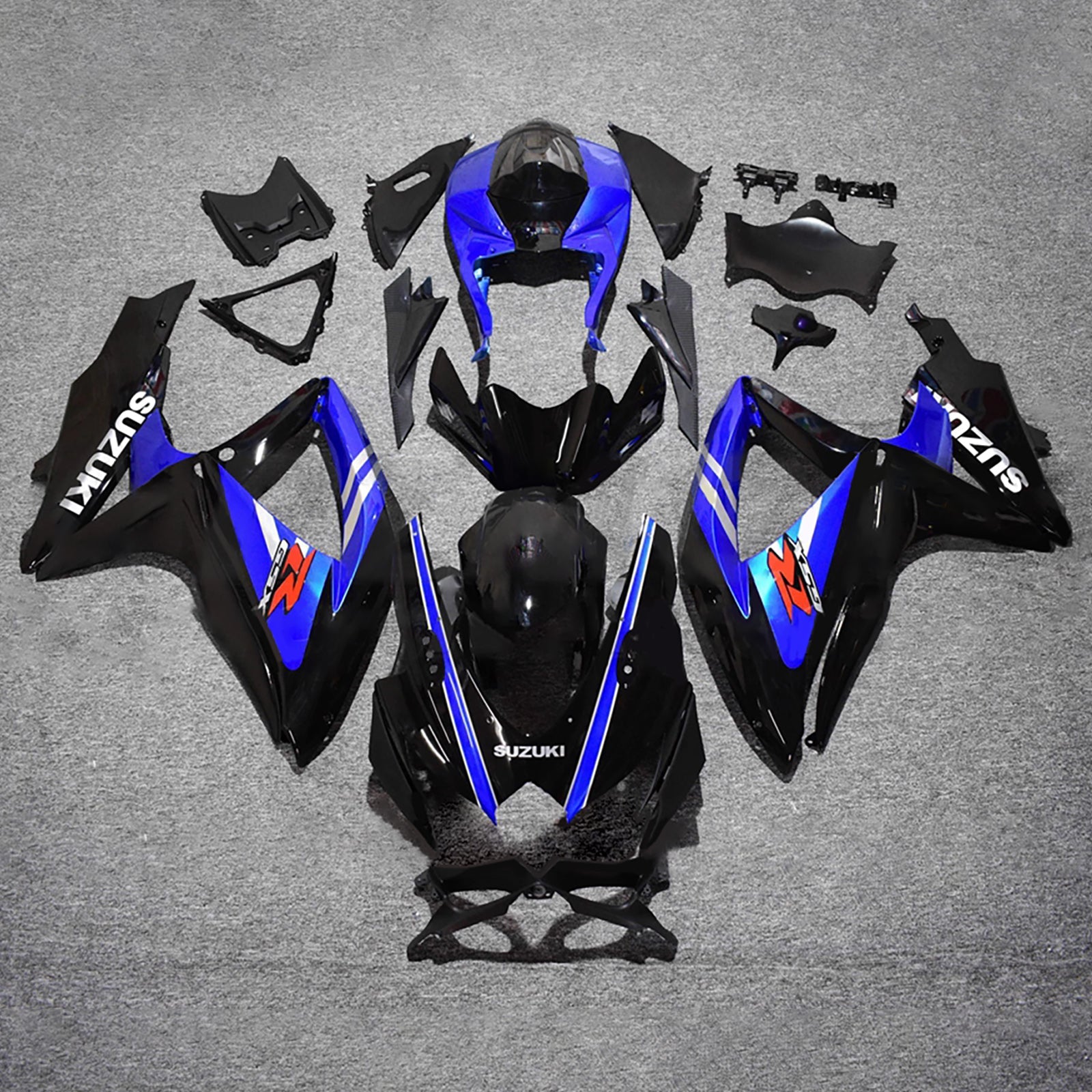 Kit de carénage injecté en plastique ABS pour Suzuki GSXR 600/750 2008-2010 K8