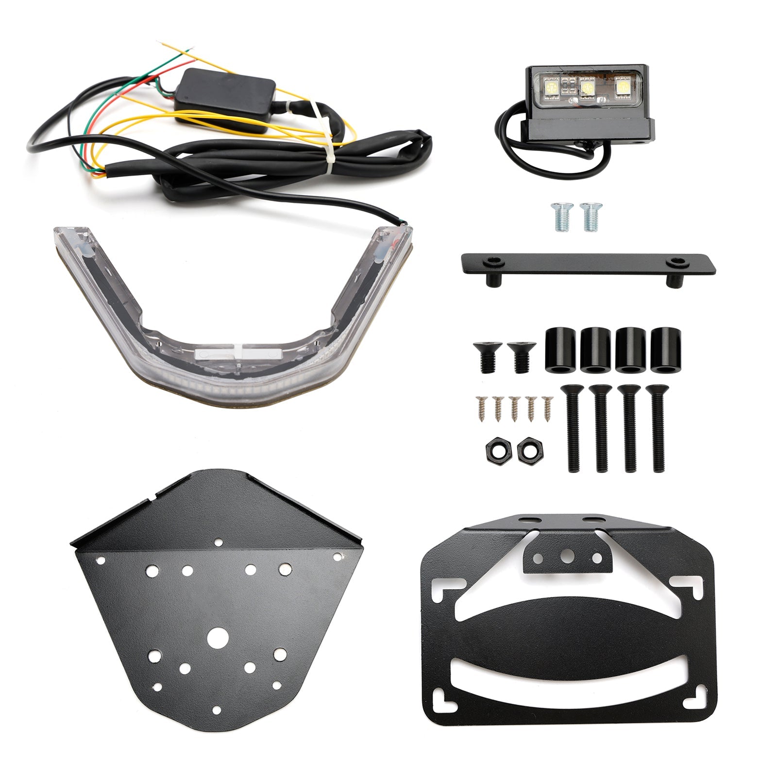 Support de cadre de support de plaque d'immatriculation BMW S1000RR 2021-2024