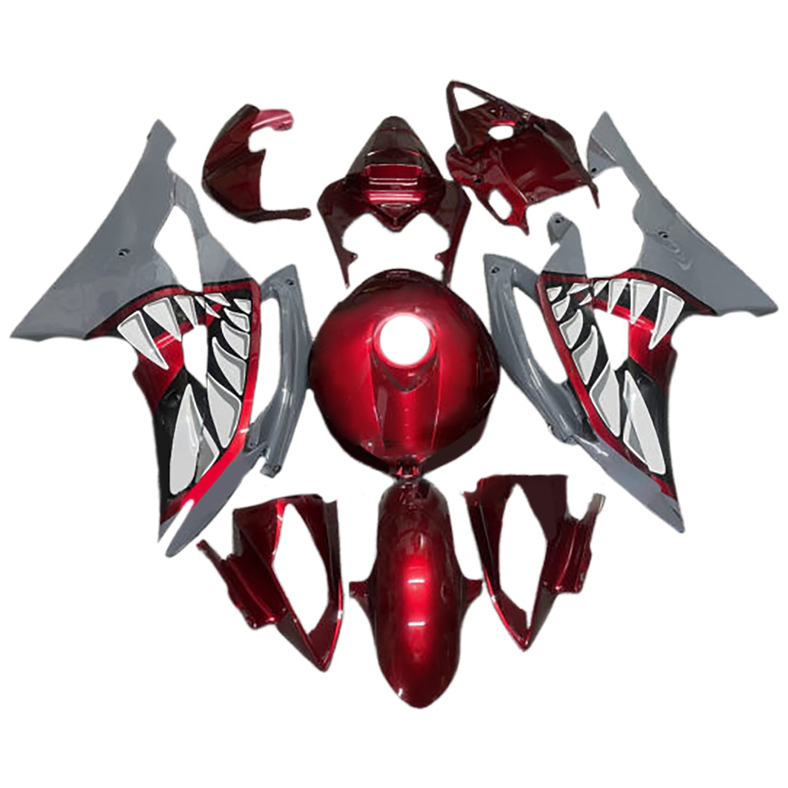 Zestaw owiewek z wtryskiem tworzywa ABS do Yamaha YZFR6 YZF-R6 2008-2016