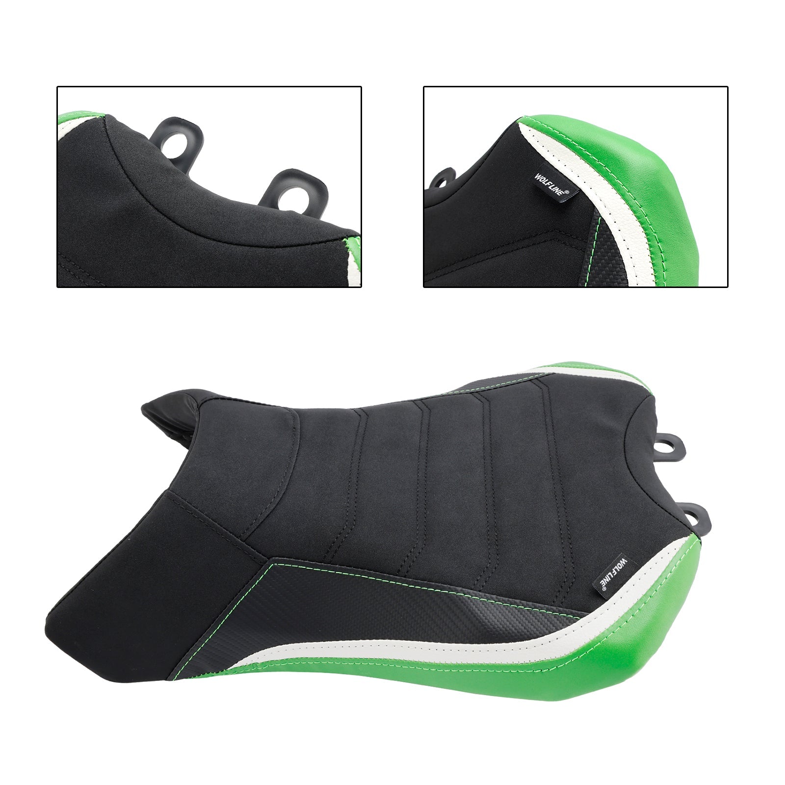 Saddle Front Raid Green dla Kawasaki Ninja 1000SX 2022-2023