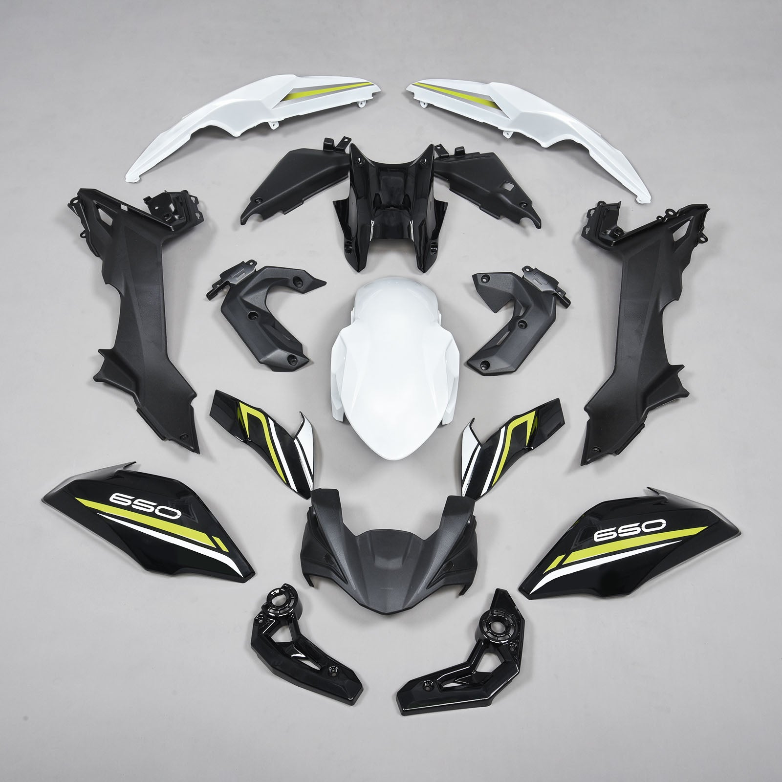 Kit de carénage en plastique ABS pour Kawasaki Z650 2017-2019