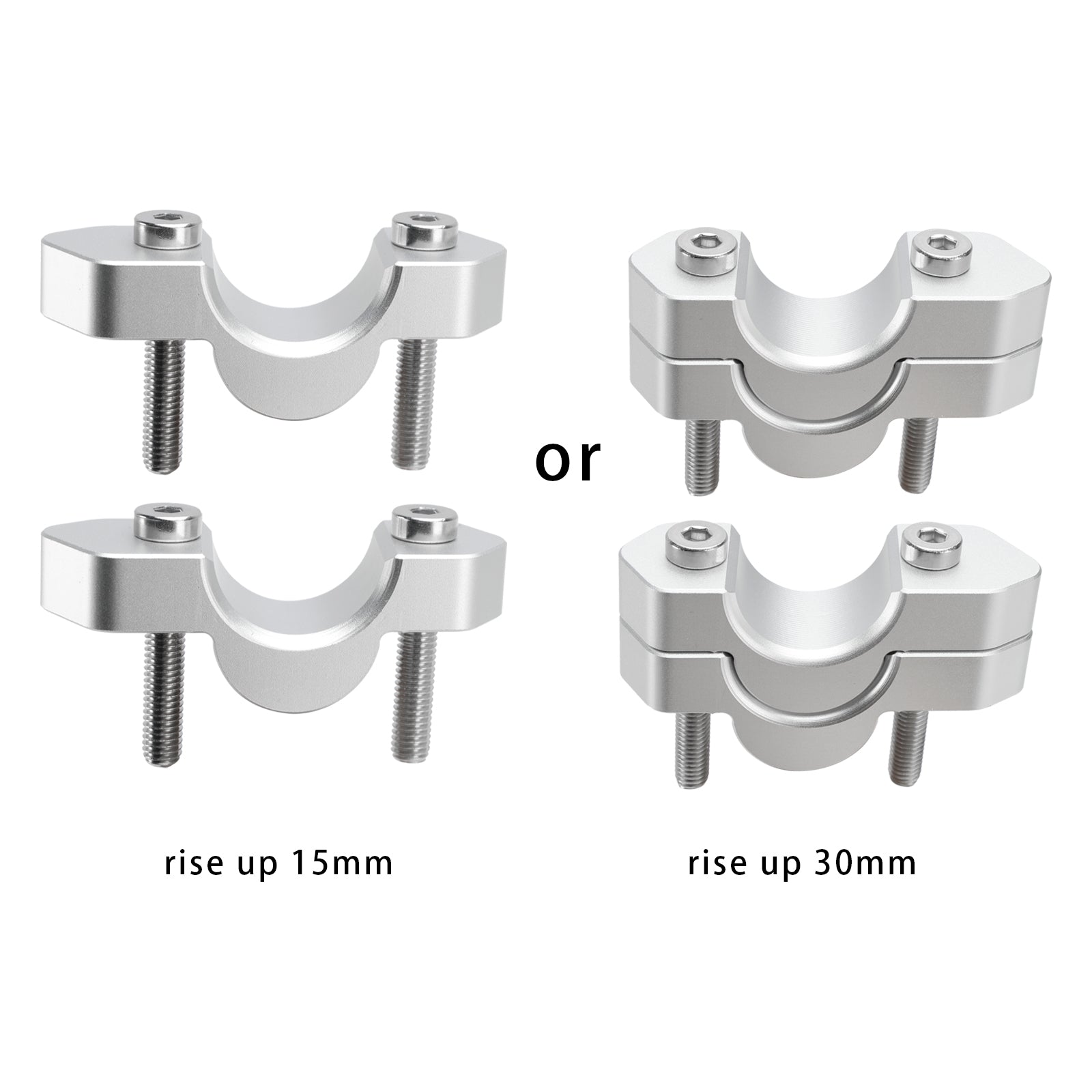 Riser manubrio BMW R1300GS R 1300 GS 2023 2024 rialzo 30mm NUOVO