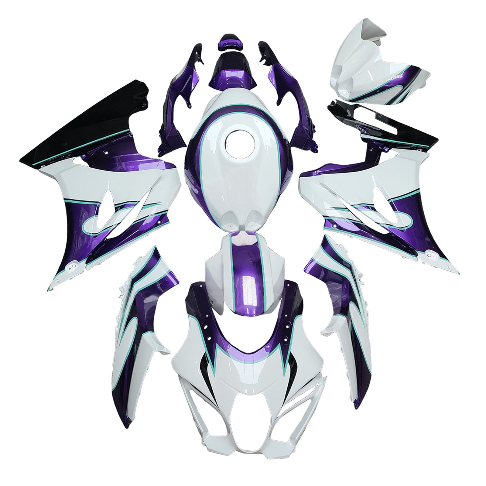Kit de carenado de plástico ABS para Suzuki GSXR1000 2017-2025 K17