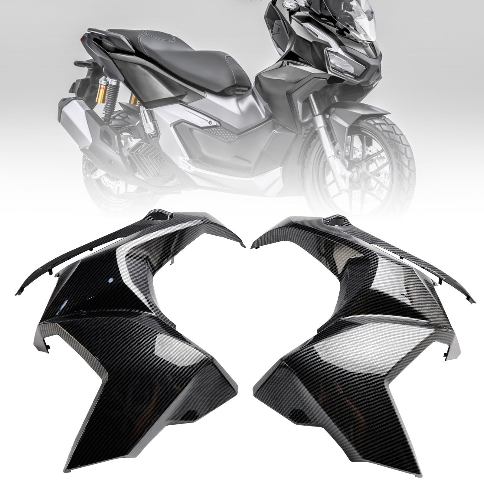 Sivupaneelin lakko ennen Honda Adv 160 2023-2024