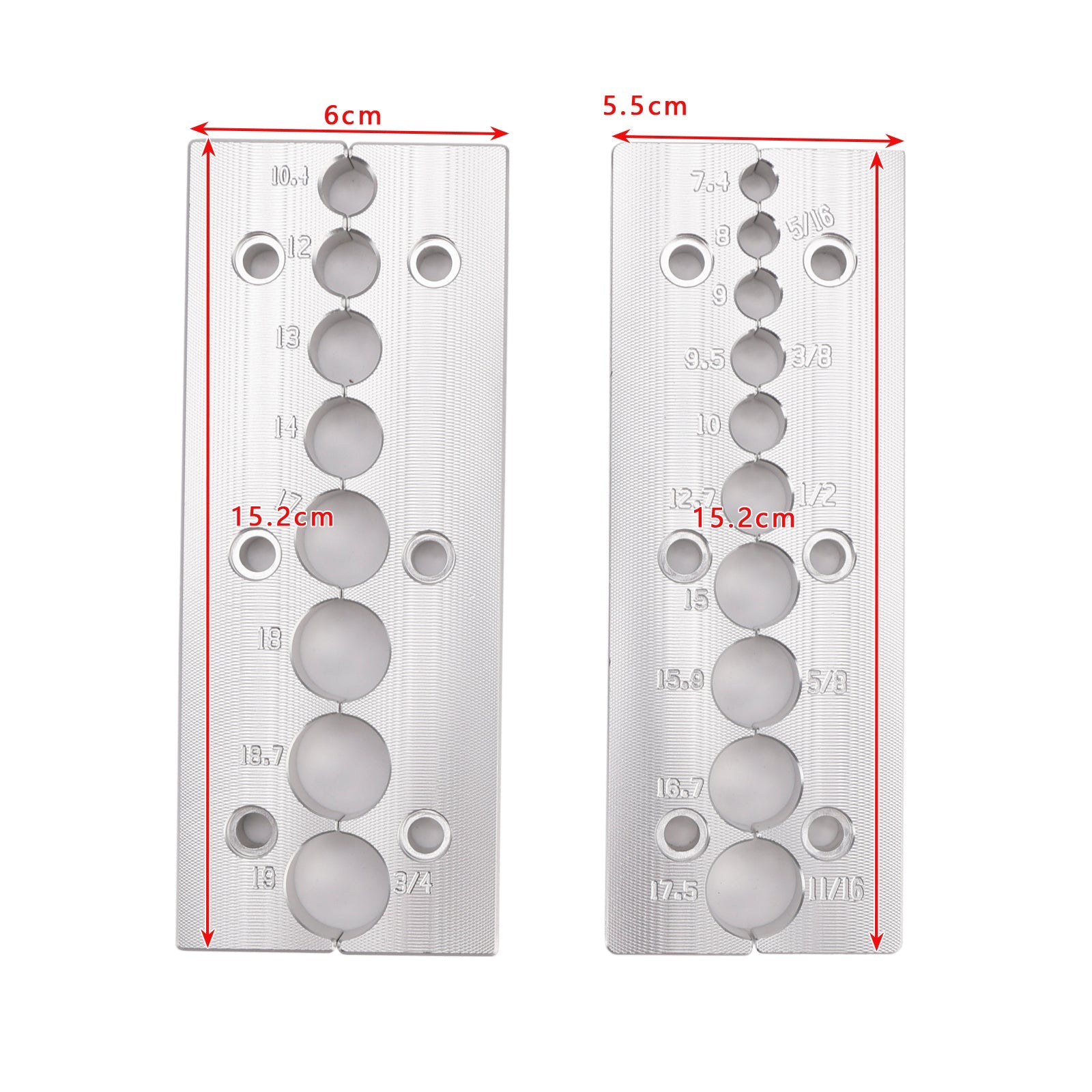 Zestaw zaciskowy'drzewo podporowe'18 Rozmiary 7,4 mm-19 mm Odbudowa/imadło prętowe dla Fox
