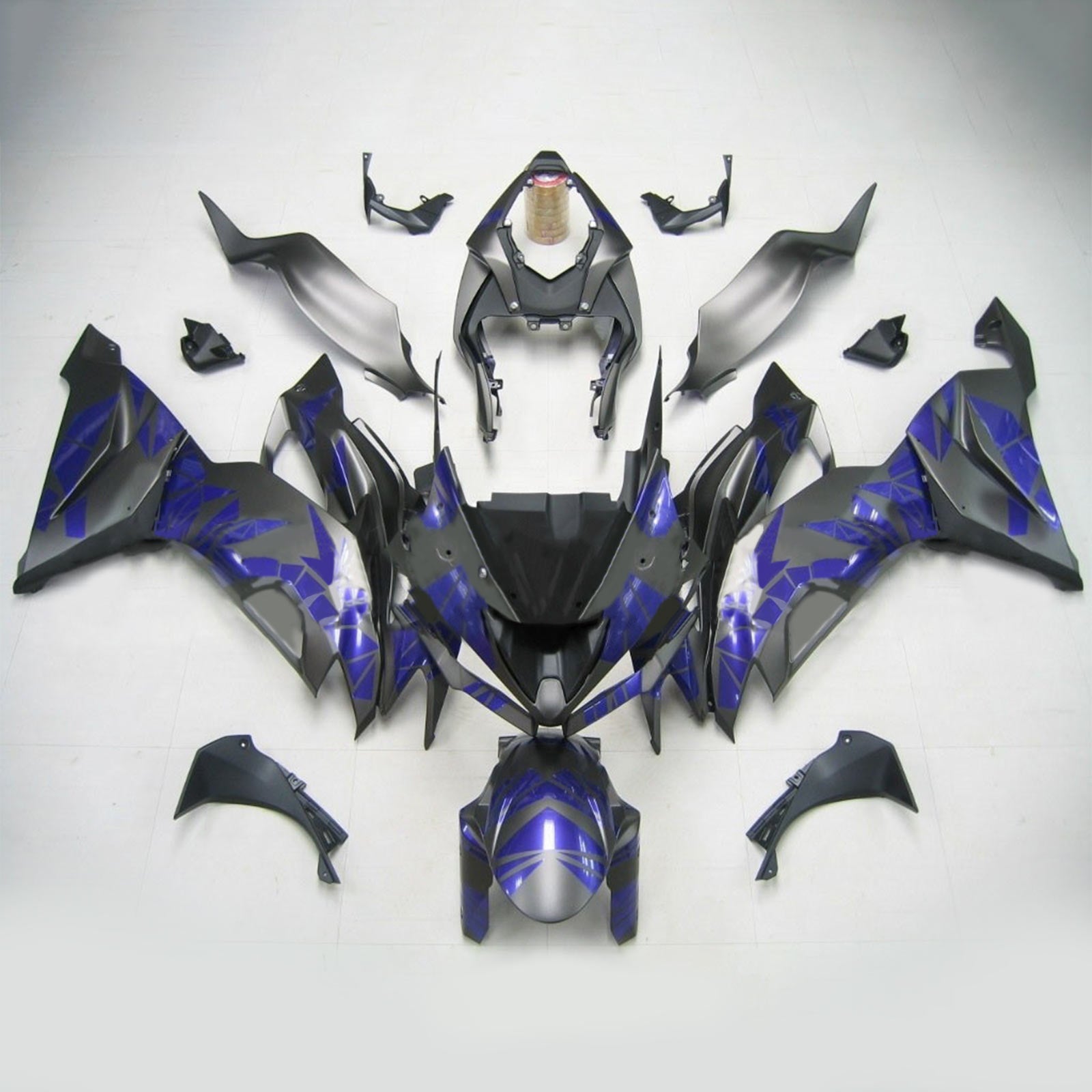 2019-2023 Kawasaki ZX6R Zestaw owiewek wtryskowych z tworzywa sztucznego ABS