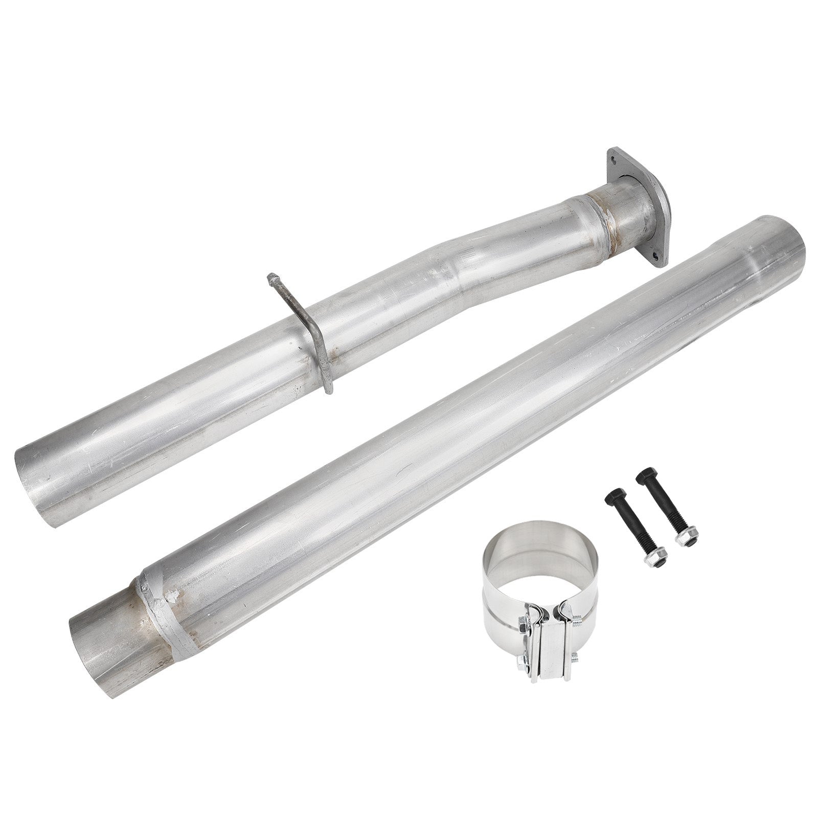 Ford F250 F350 F450 6.4 Powerstroke Diesel (2008-2010) - Tubo di eliminazione DPF e catalizzatore con linea di scarico da 4 pollici